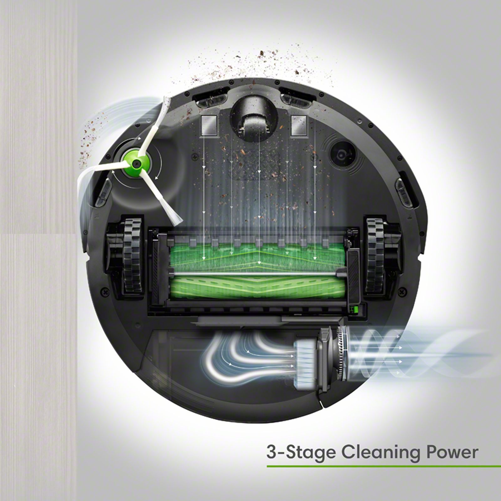 iRobot Roomba i3 33 Watts Robotic Vacuum Cleaner (0.4 Litres Tank, i3152, Grey)_3