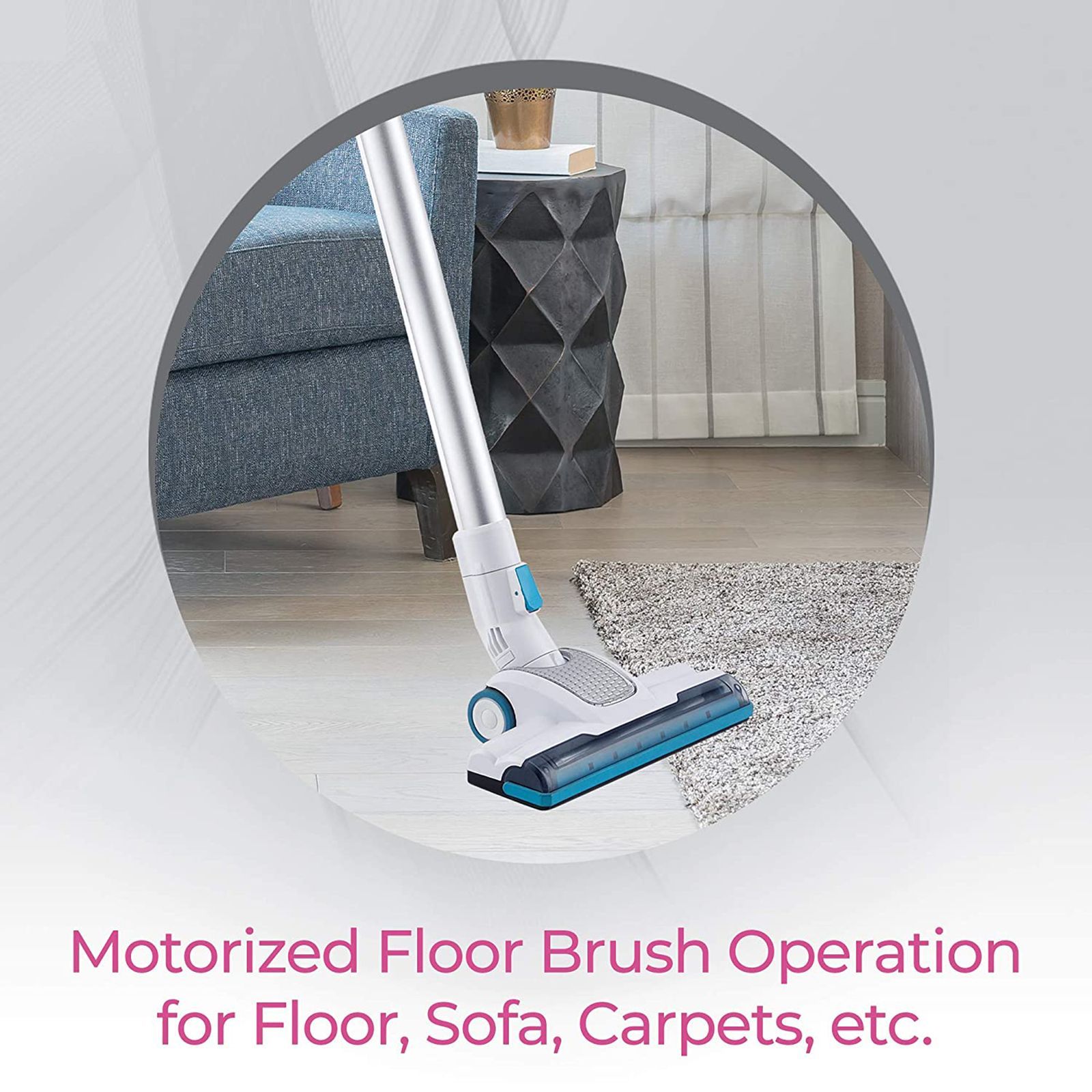 KENT Zoom 130 Watts Vacuum Cleaner (HEPA Filter, 16068, Blue)_5