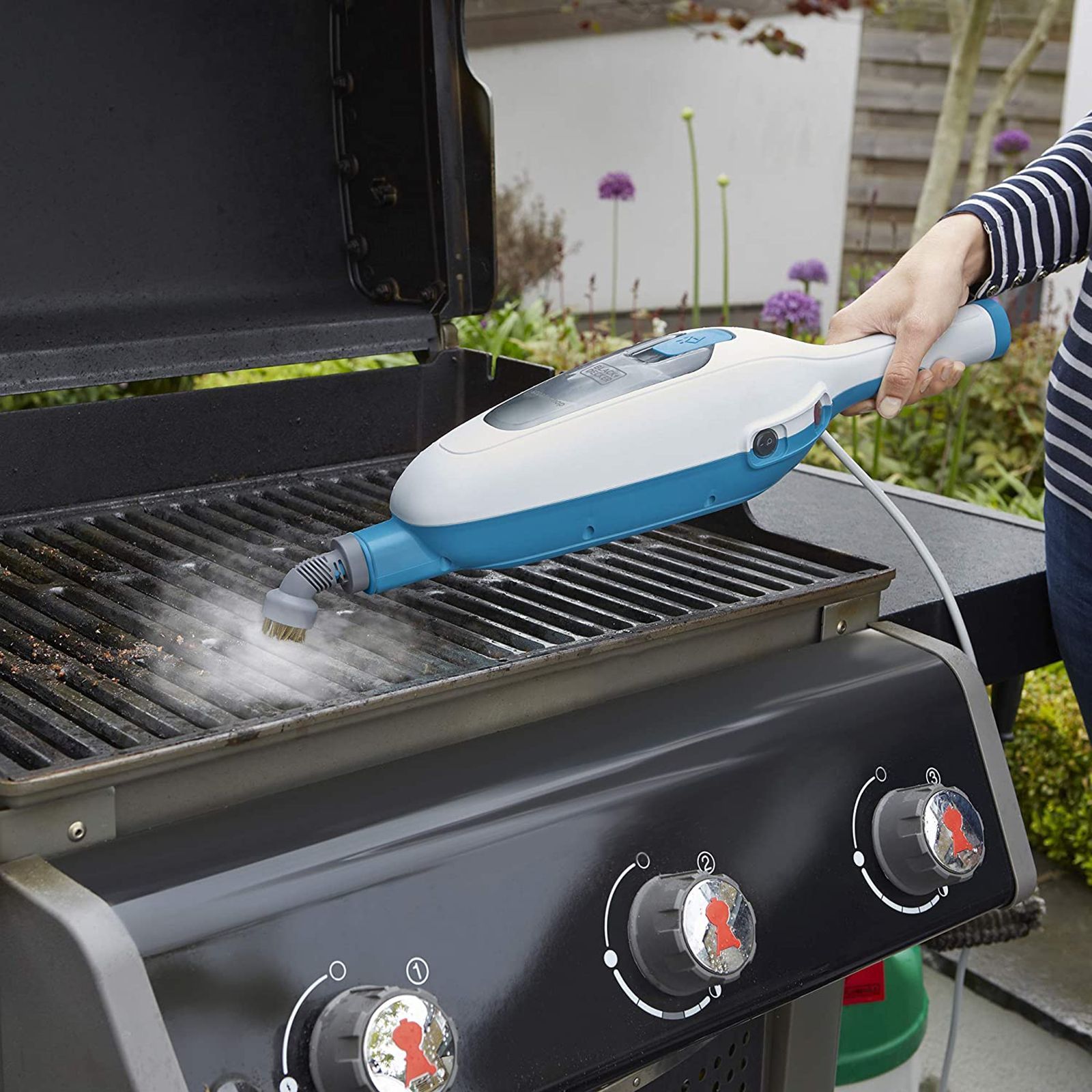 BLACK+DECKER 1300 Watts Steam Mop (FSMH13E5-QS, White) BLACK+DECKER 1300 Watts Steam Mop (FSMH13E5-QS, White)_13