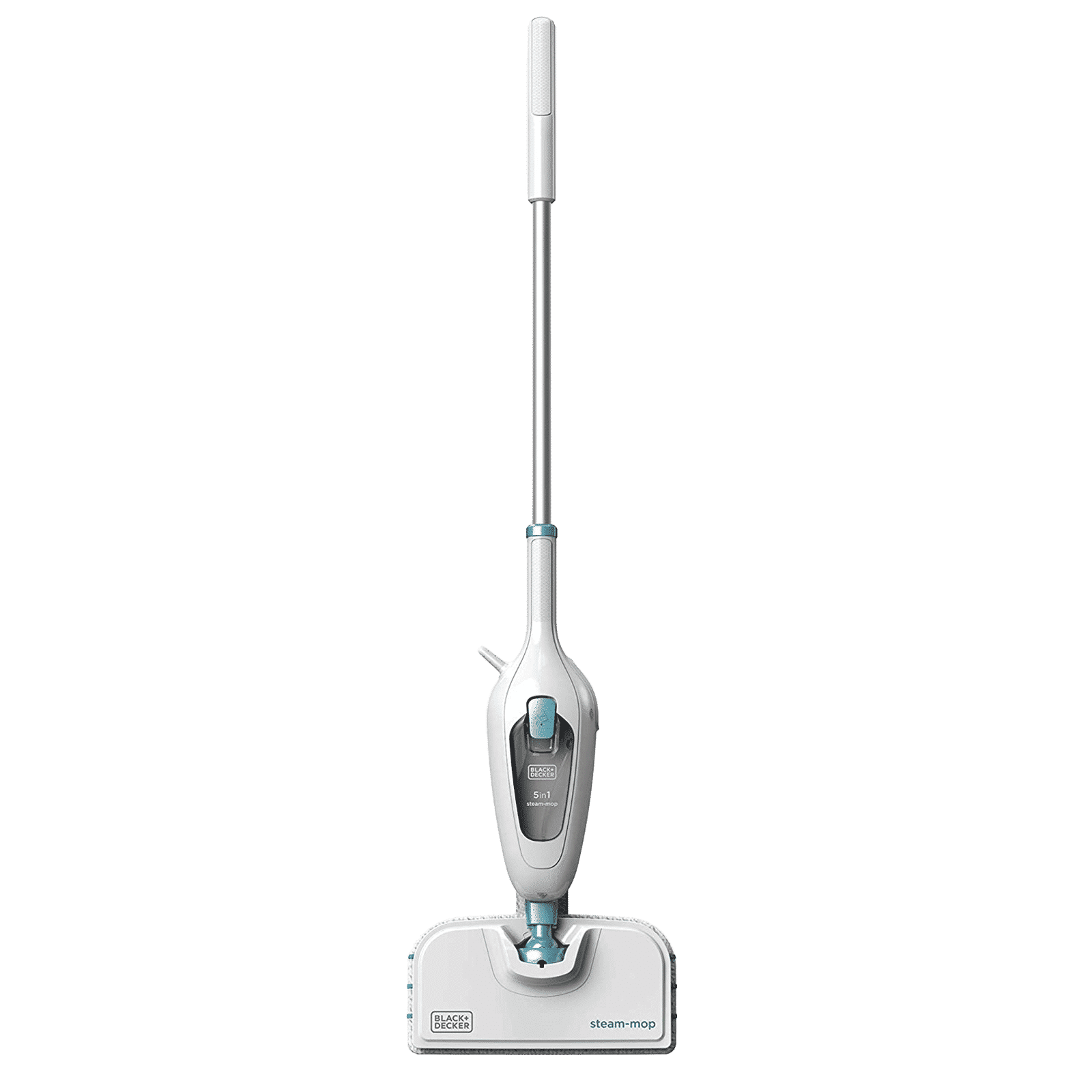 BLACK+DECKER 1300 Watts Steam Mop (FSMH13E5-QS, White) BLACK+DECKER 1300 Watts Steam Mop (FSMH13E5-QS, White)_1