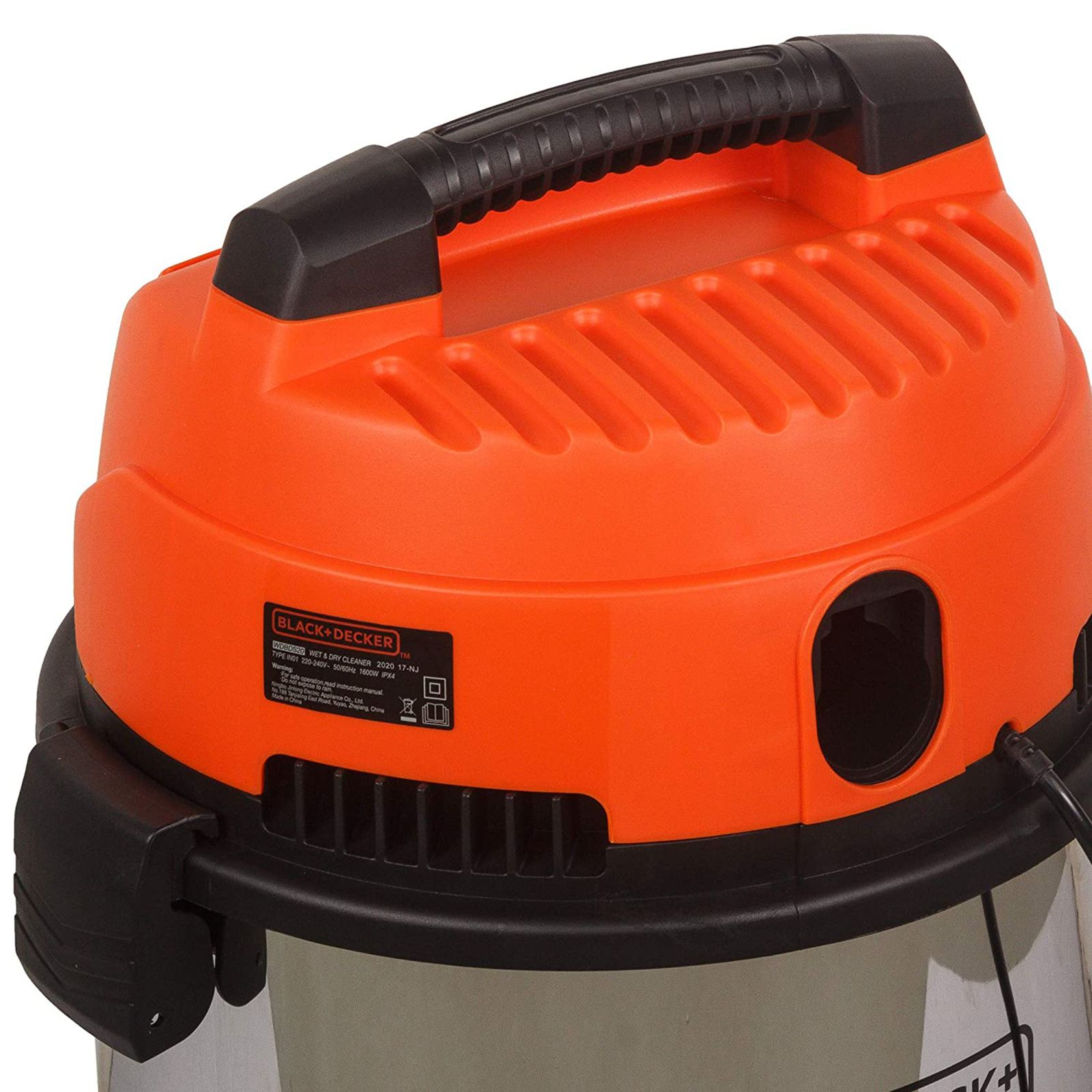 BLACK+DECKER 1600 Watts Wet & Dry Vacuum Cleaner (WDBDS20-IN, Orange) BLACK+DECKER 1600 Watts Wet & Dry Vacuum Cleaner (WDBDS20-IN, Orange)_8