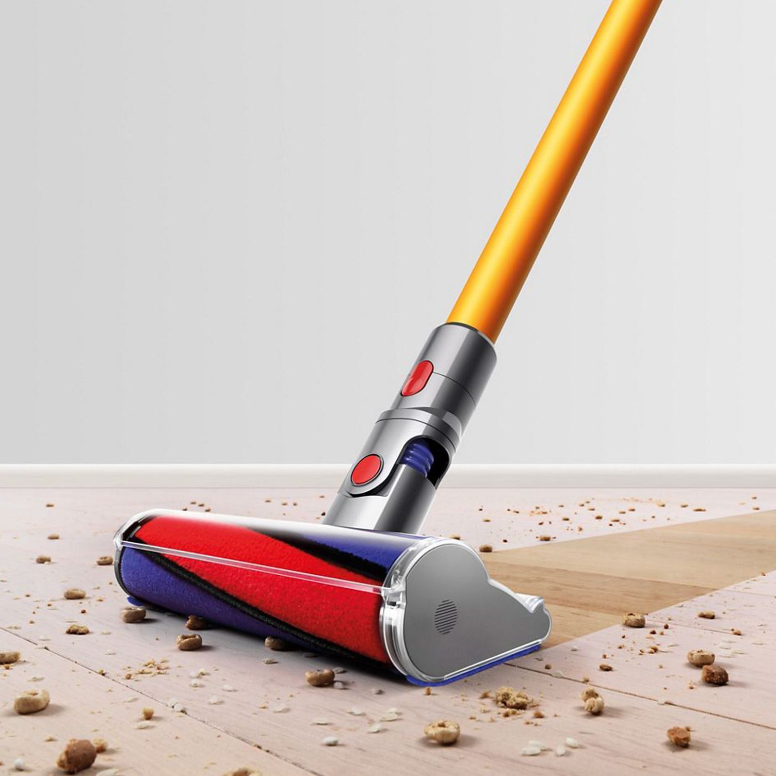 dyson V8 Absolute 115 Air Watts Cordless Vacuum Cleaner (0.54 Liter Tank, 381353-01, Nickel/Yellow)_3