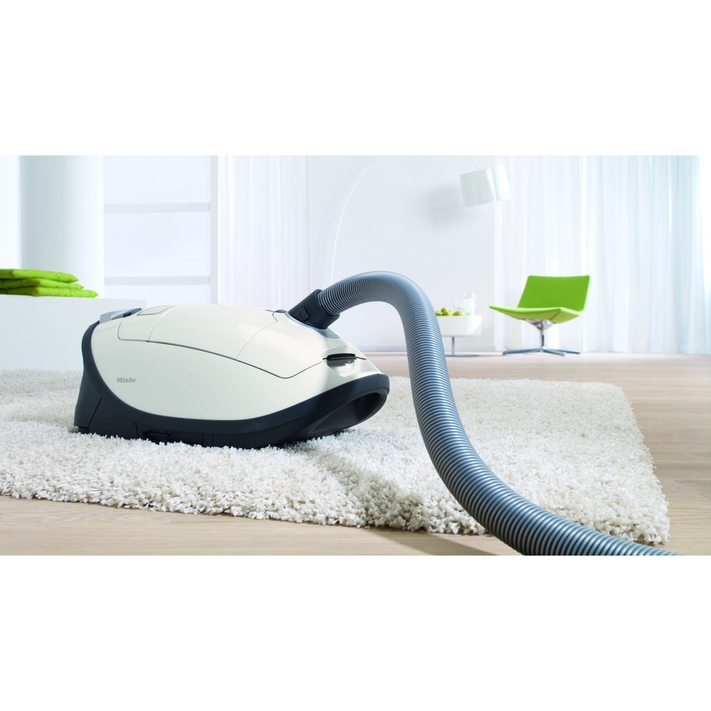 Miele Complete C3 Allergy 2000W Dry Vacuum Cleaner with HyClean GN Dust Tank (Illuminated Power Indicator, Lotus White)_10