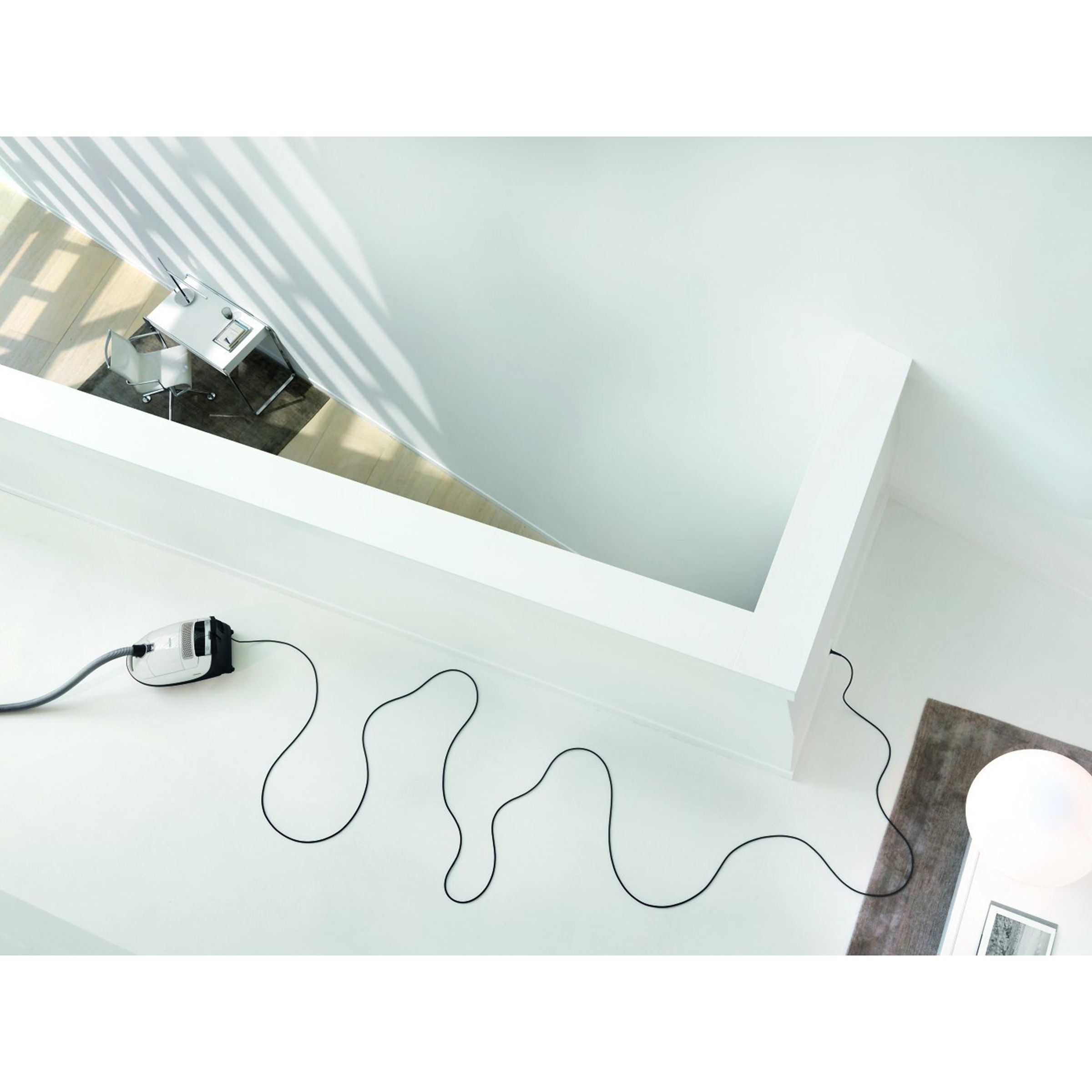 Miele Complete C3 Allergy 2000W Dry Vacuum Cleaner with HyClean GN Dust Tank (Illuminated Power Indicator, Lotus White)_5