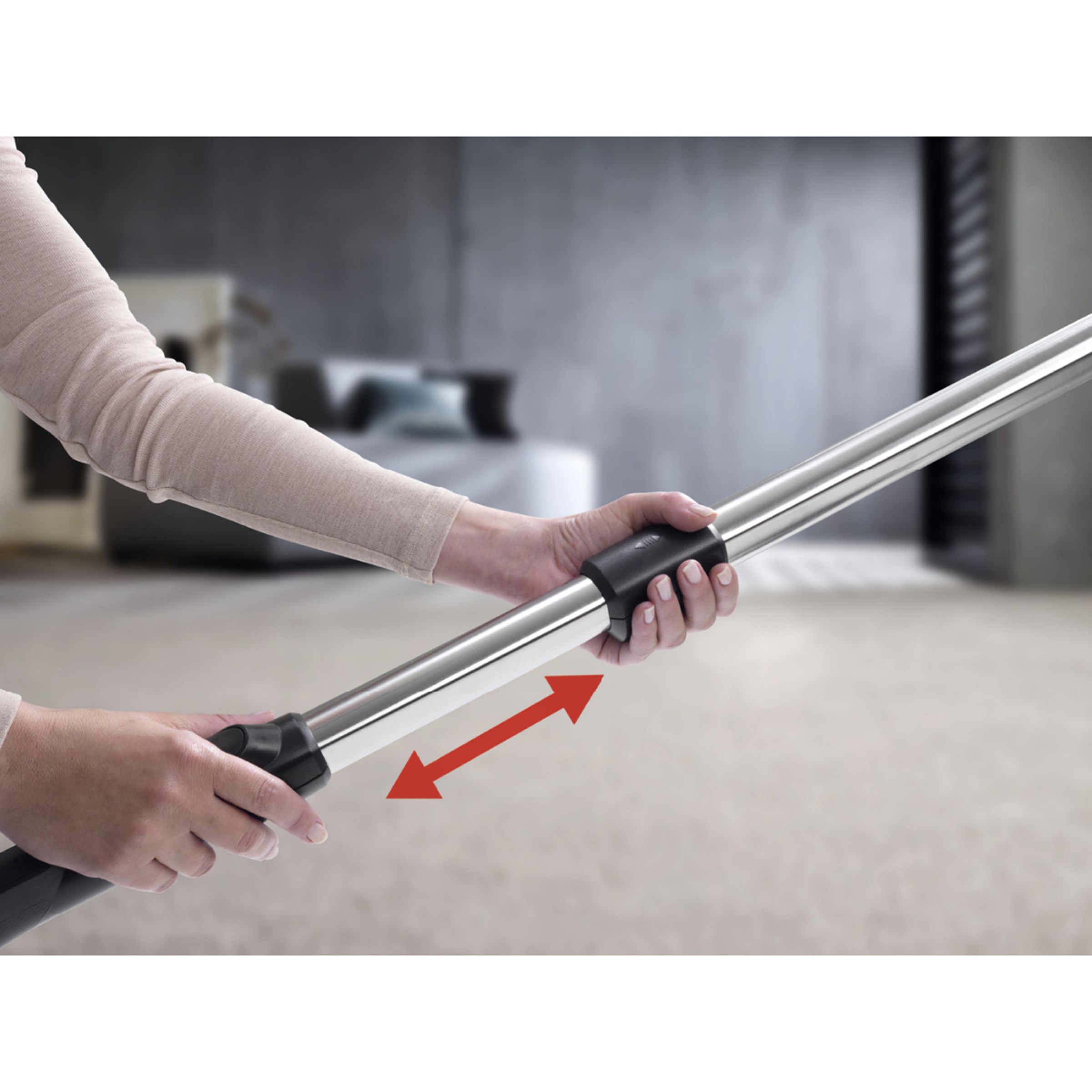 Miele Complete C3 Allergy 2000W Dry Vacuum Cleaner with HyClean GN Dust Tank (Illuminated Power Indicator, Lotus White)_7