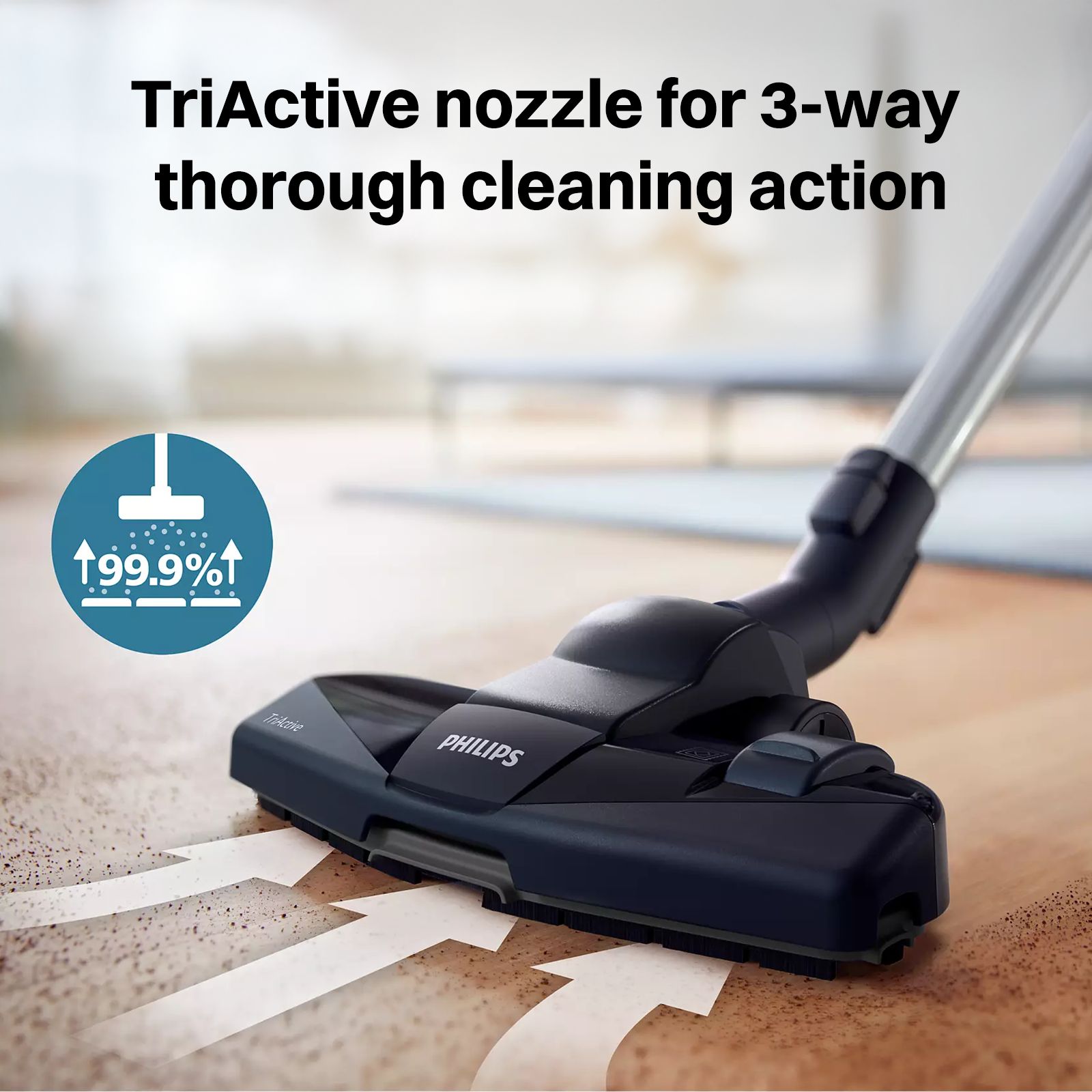 PHILIPS 5000 Series 1900W Cordless Dry Vacuum Cleaner with PowerCyclone 7 Technology (TriActive Nozzle, Magic Purple)_15