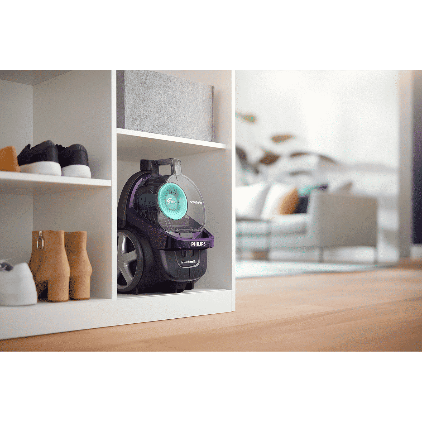 PHILIPS 5000 Series 1900W Cordless Dry Vacuum Cleaner with PowerCyclone 7 Technology (TriActive Nozzle, Magic Purple)_19