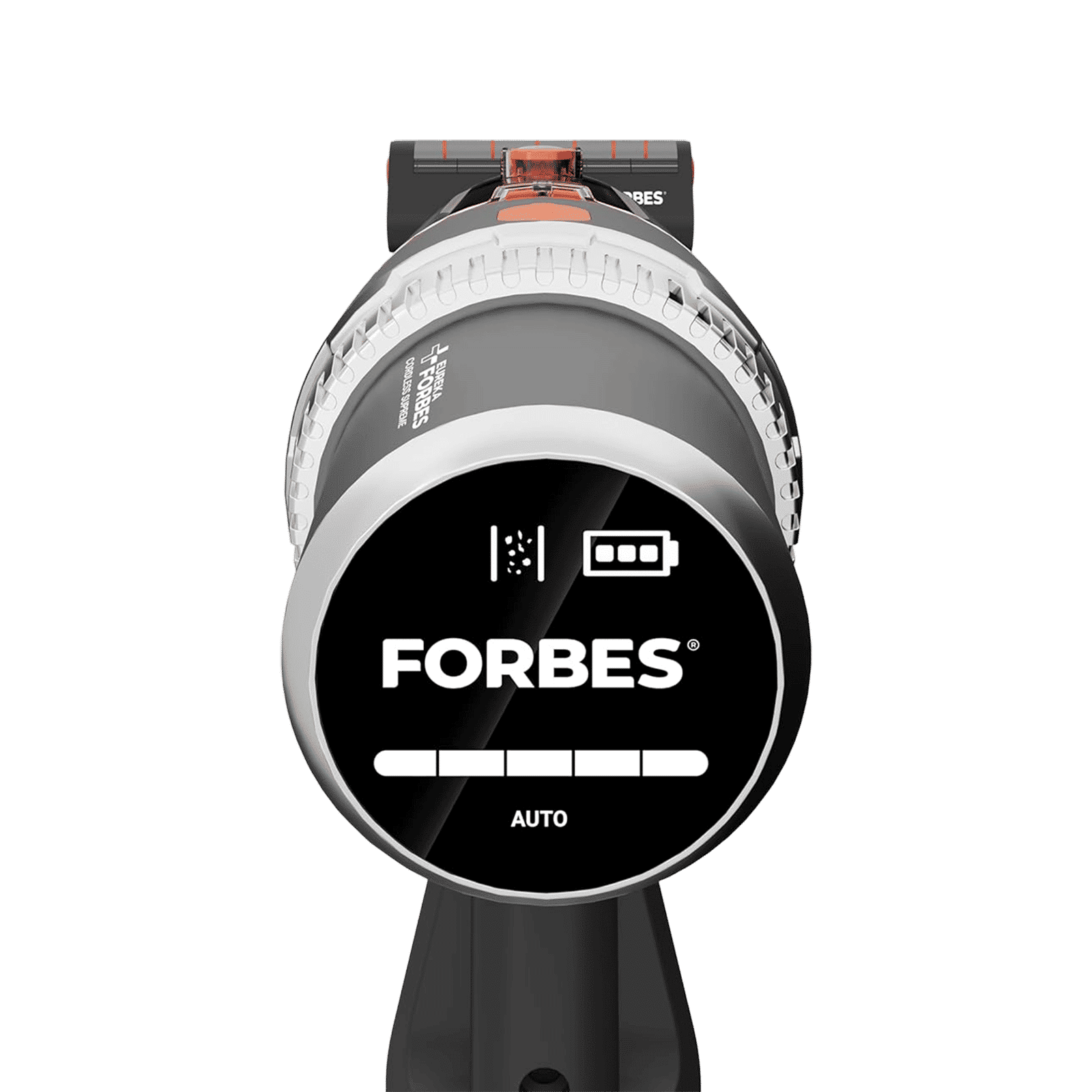 EUREKA FORBES Supreme 350W Cordless Dry Vacuum Cleaner with Cyclonic Technology (Easy & Hygienic Dust Disposal, Orange & Black)_3