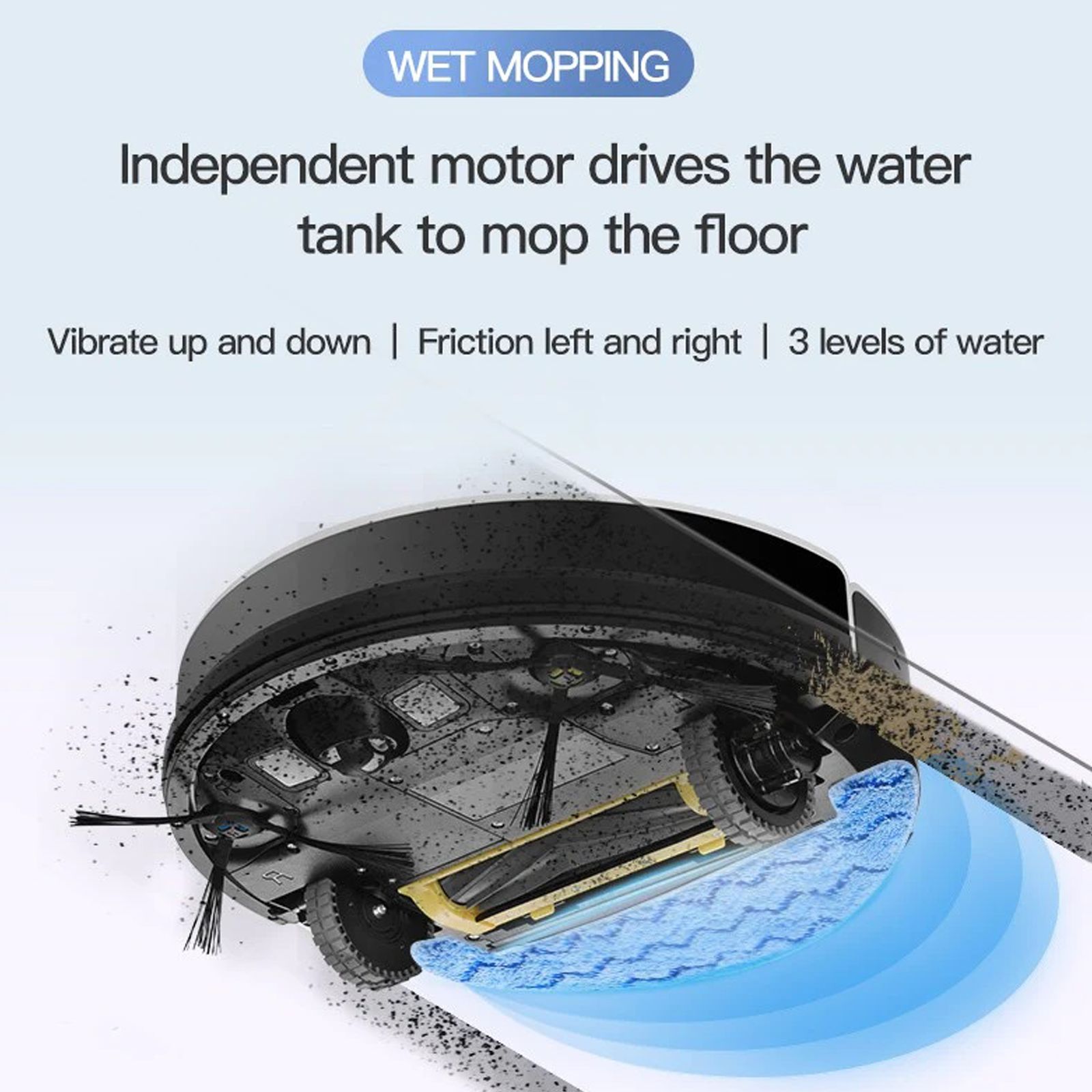 ILIFE L100 22 Watts Robotic Vacuum Cleaner (0.45 Litres, 03-A0IB-MX0P, White) ILIFE L100 22 Watts Robotic Vacuum Cleaner (0.45 Litres, 03-A0IB-MX0P, White)_2