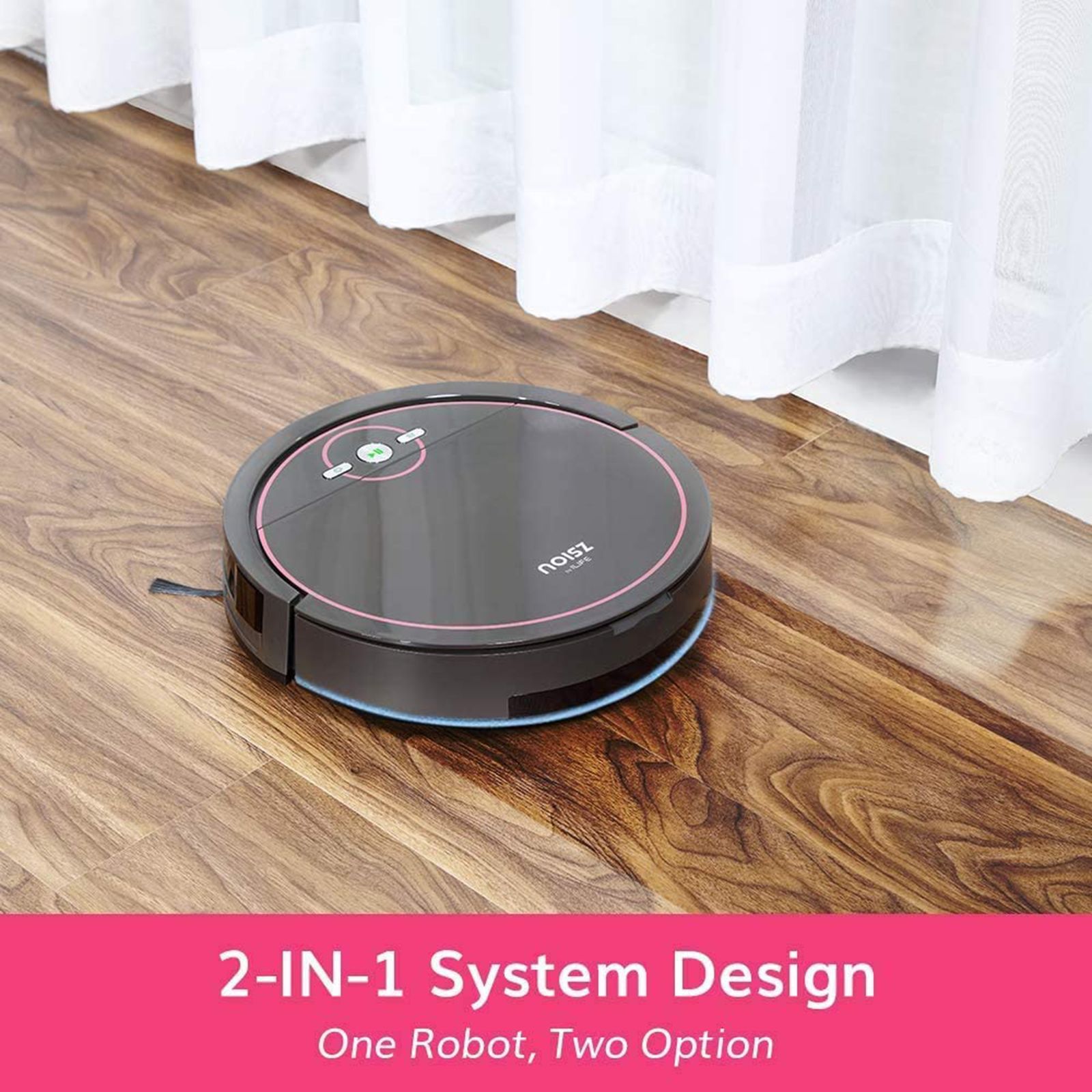 ILIFE S5 Pro Robotic Vacuum Cleaner (300ml Tank, Black)_3