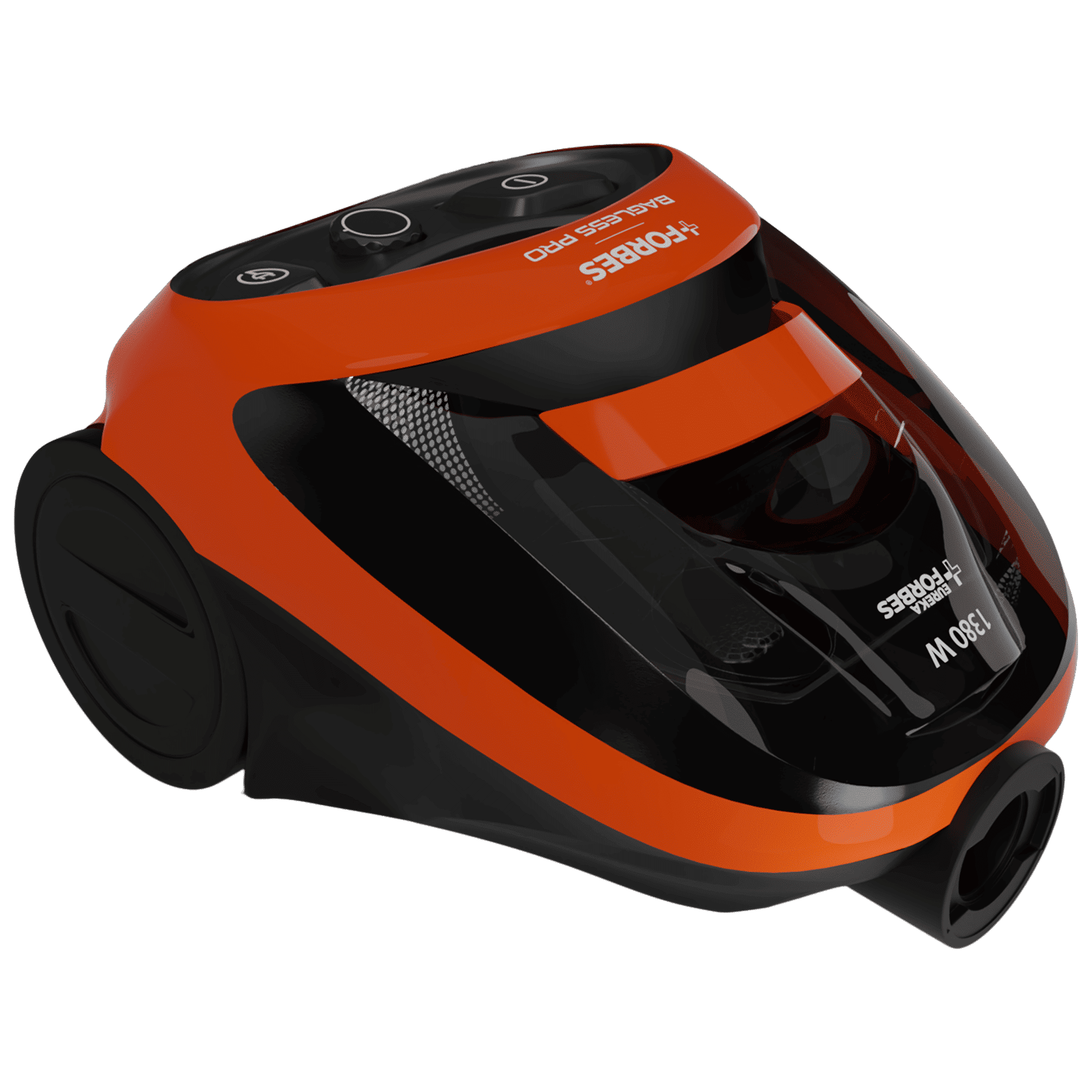 EUREKA FORBES Bagless Pro 1380W Dry Vacuum Cleaner with Cyclonic Technology (Easy Dust Disposal, Orange & Black)_3