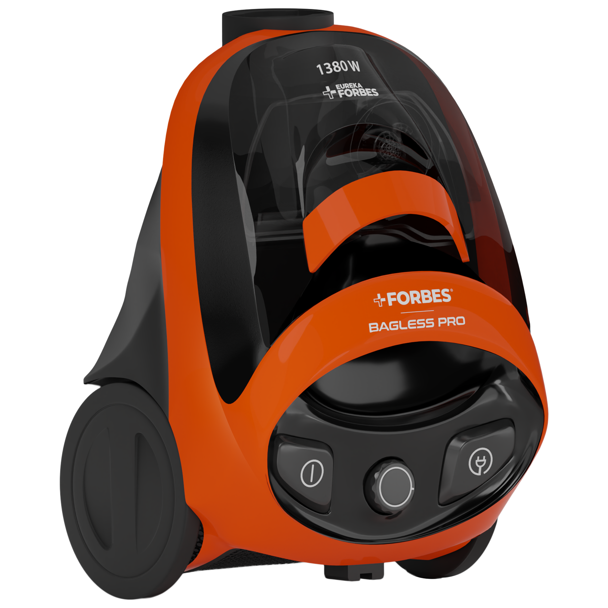 EUREKA FORBES Bagless Pro 1380W Dry Vacuum Cleaner with Cyclonic Technology (Easy Dust Disposal, Orange & Black)_5