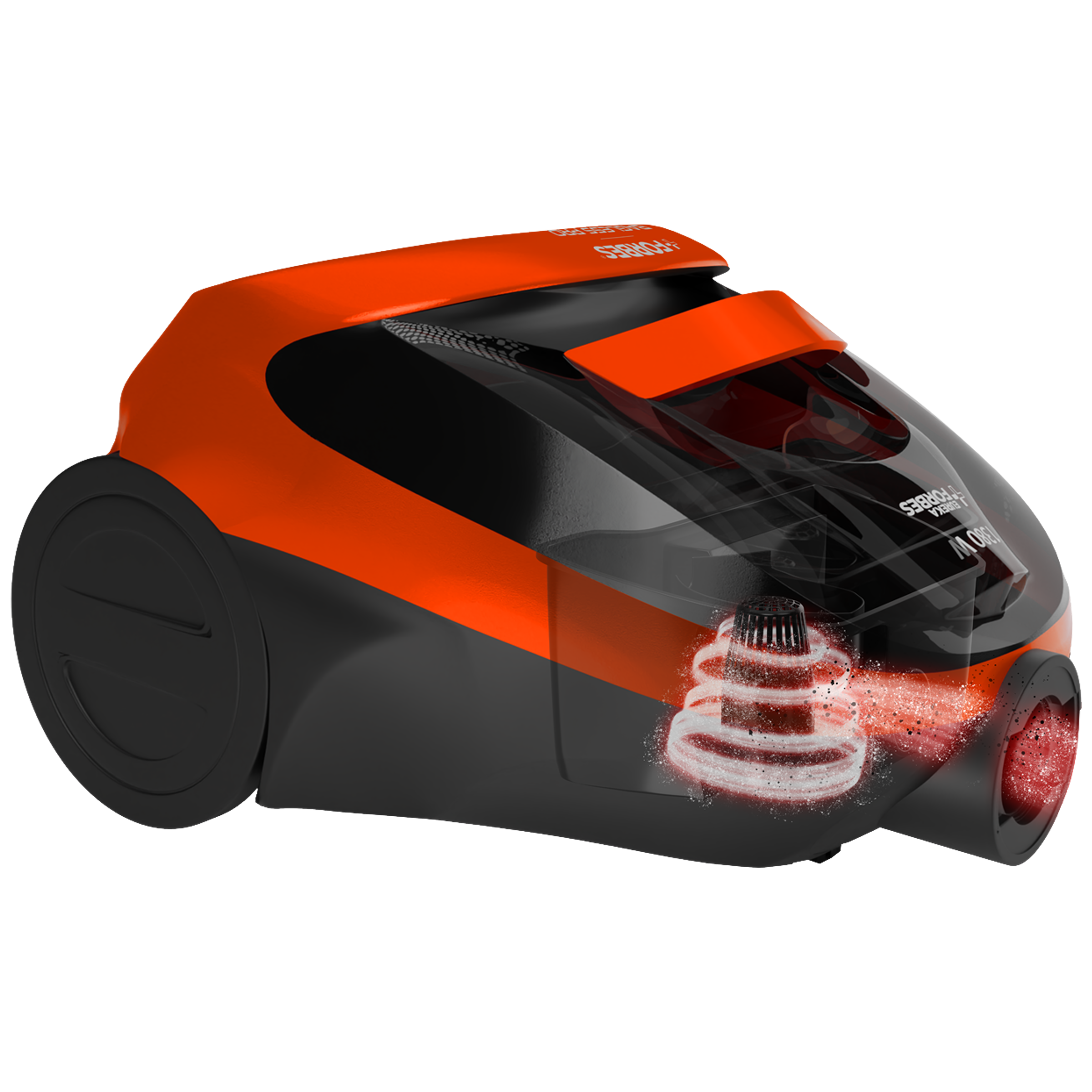 EUREKA FORBES Bagless Pro 1380W Dry Vacuum Cleaner with Cyclonic Technology (Easy Dust Disposal, Orange & Black)_7