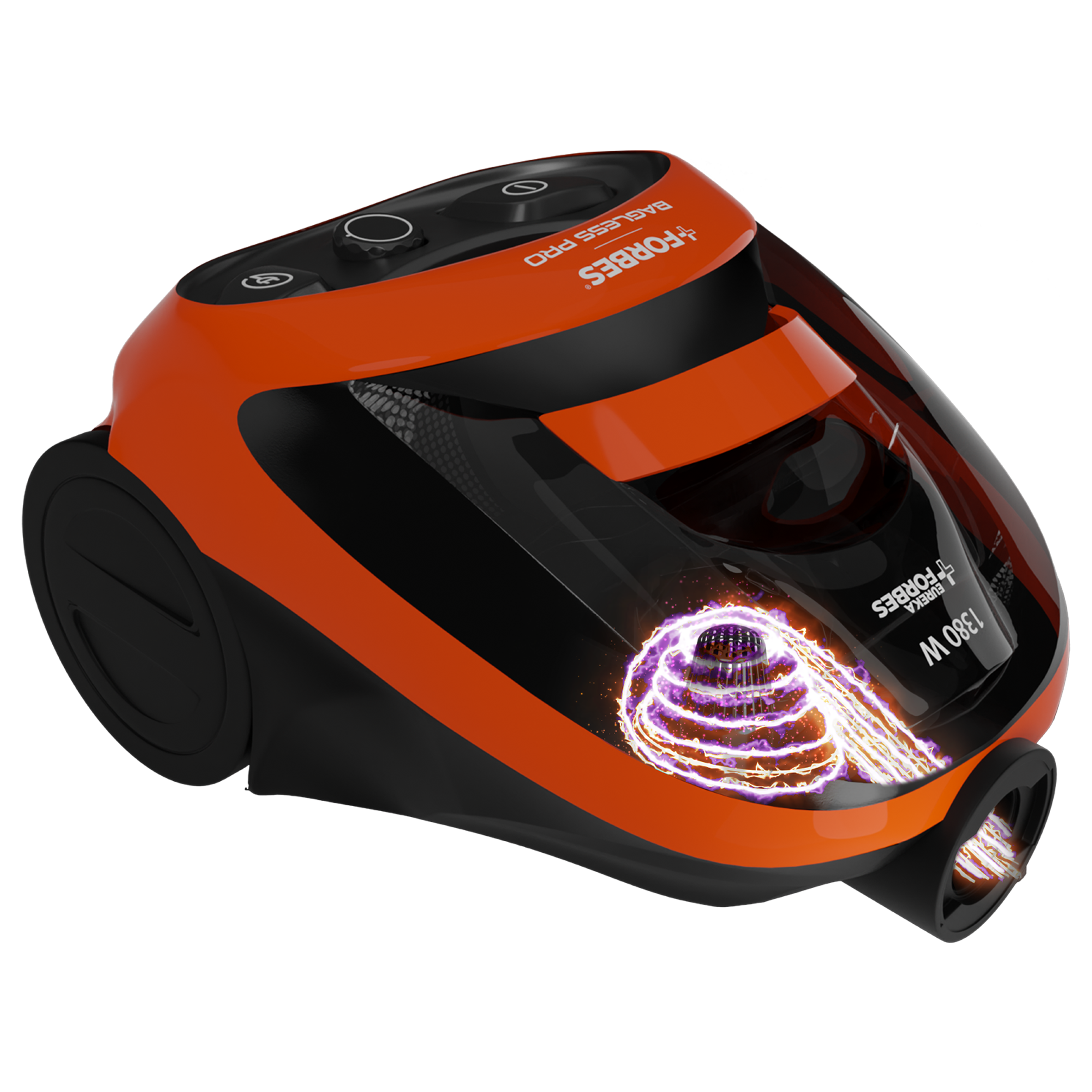 EUREKA FORBES Bagless Pro 1380W Dry Vacuum Cleaner with Cyclonic Technology (Easy Dust Disposal, Orange & Black)_8