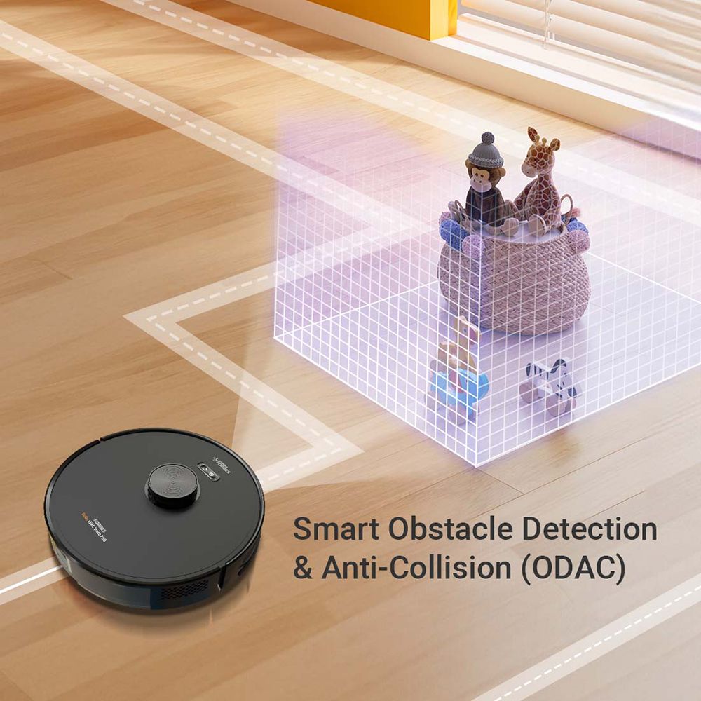 EUREKA FORBES LVac Voice Pro Robotic Vacuum Cleaner & Mop with Wi-Fi Connectivity (Smart Voice Control, Black)_14