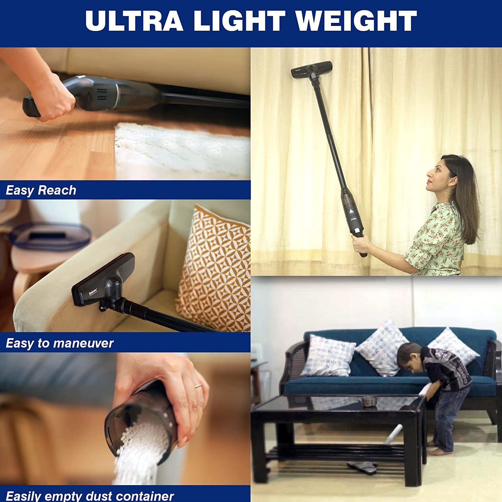 Balzano Tornado 2 in 1 100 Watts Portable Vacuum Cleaner (0.5 Litres, K-908-2, Black)_4