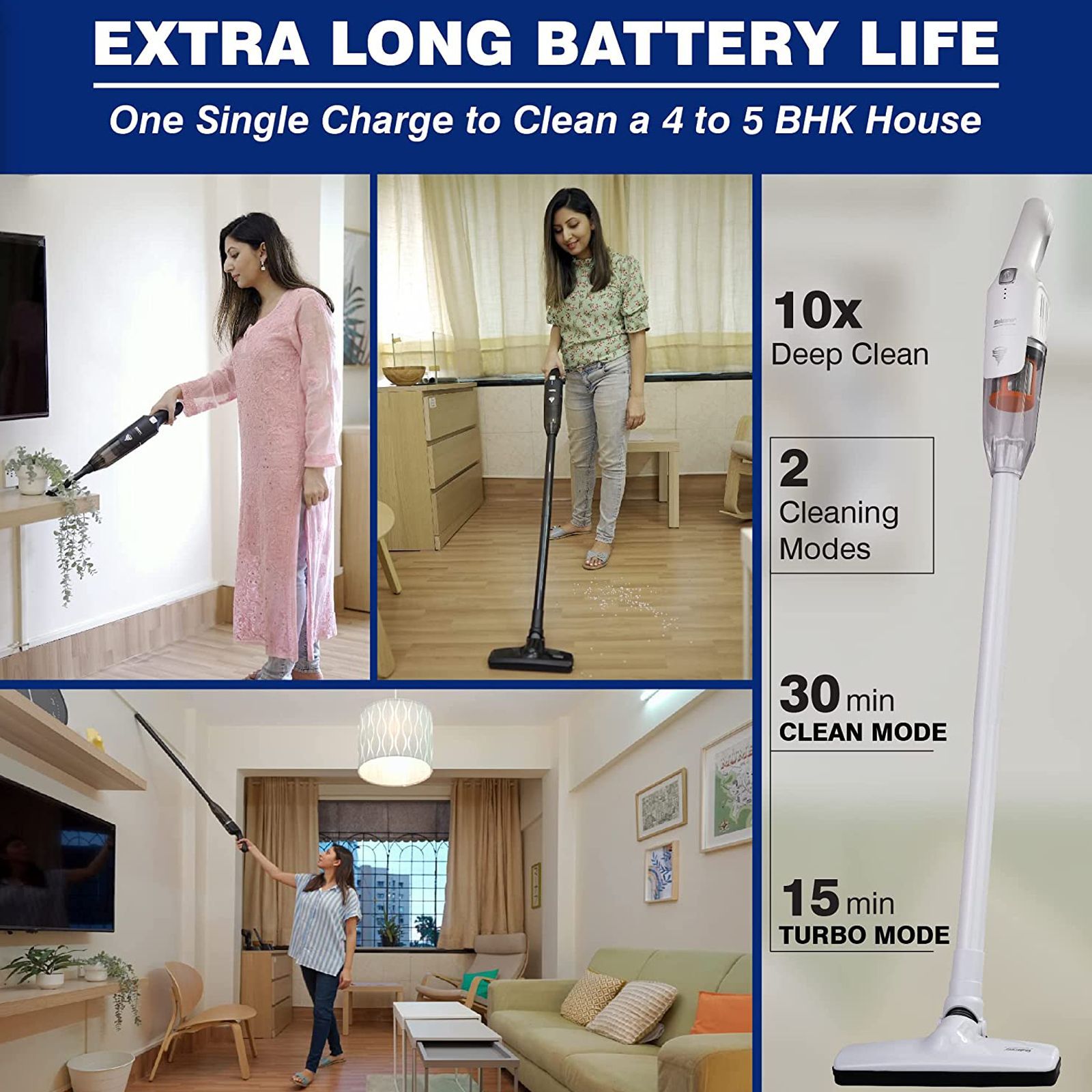 Balzano Tornado 2 in 1 100 Watts Portable Vacuum Cleaner (0.5 Litres, K-908-2, White)_3