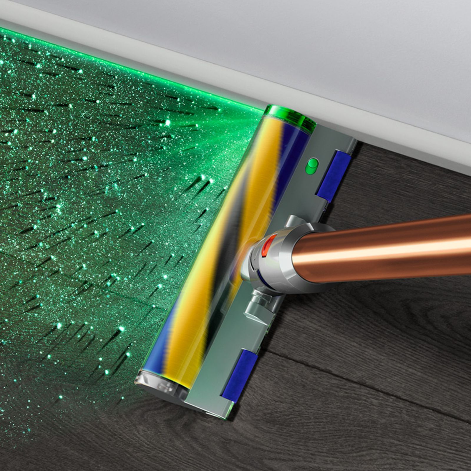 dyson V15 Detect Extra 230 Watts Portable Vacuum Cleaner (0.77 Litre, 436193-01, Prussian Blue/Bright Copper)_3