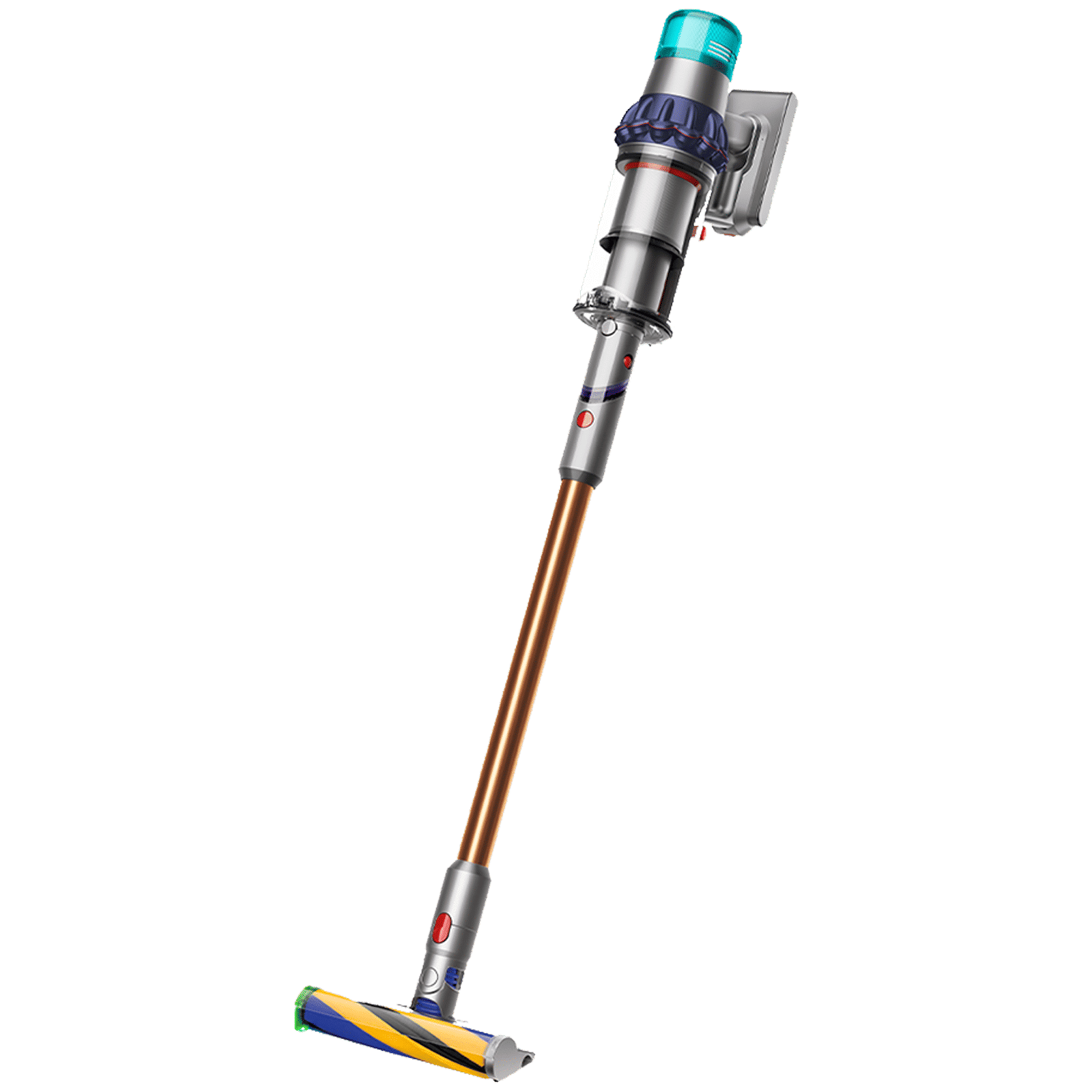 dyson V15 Detect Extra 230 Watts Portable Vacuum Cleaner (0.77 Litre, 436193-01, Prussian Blue/Bright Copper)_1