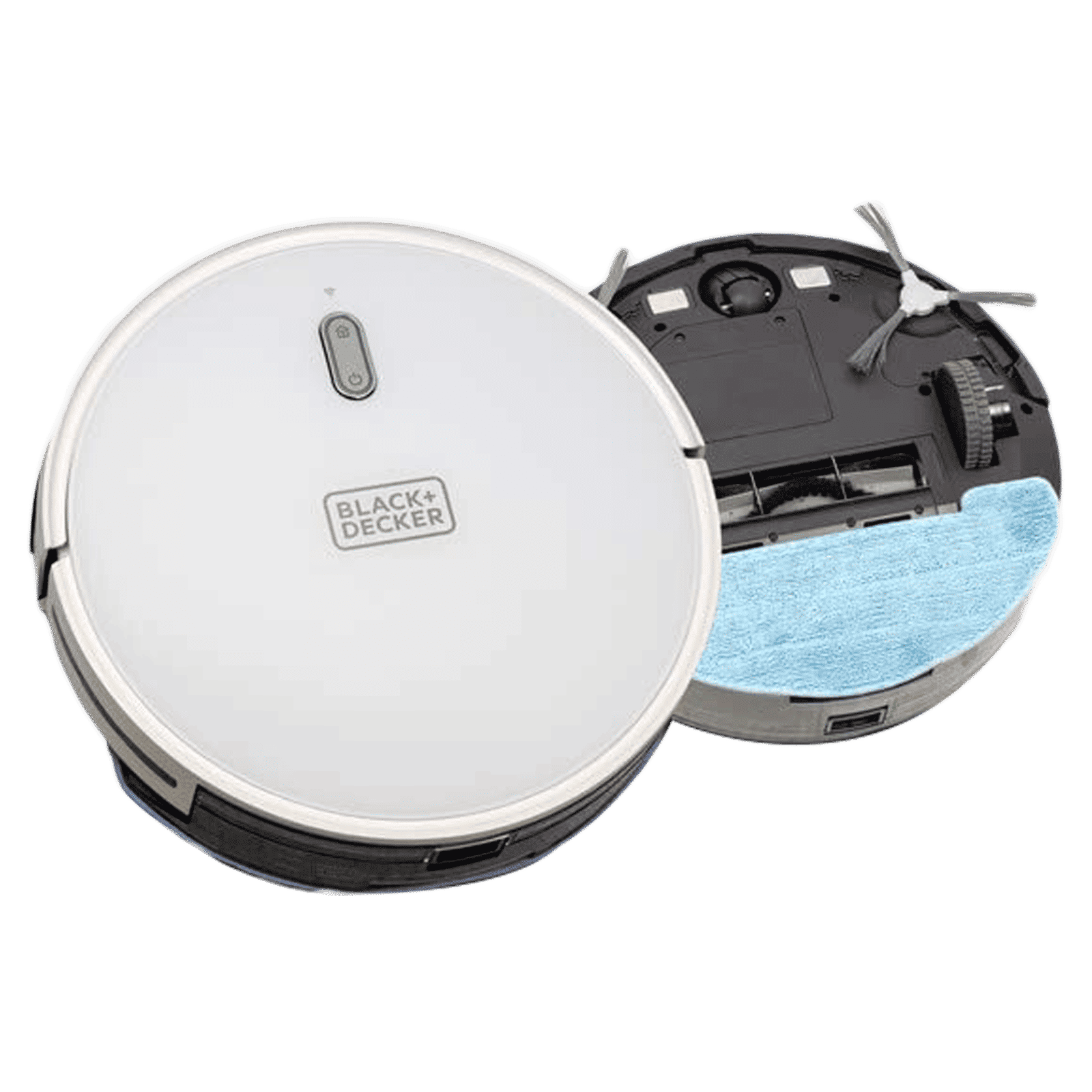 BLACK+DECKER Robotic Vacuum Cleaner (500 ml Dust Tank, BRVA425B10-IN, White)_1