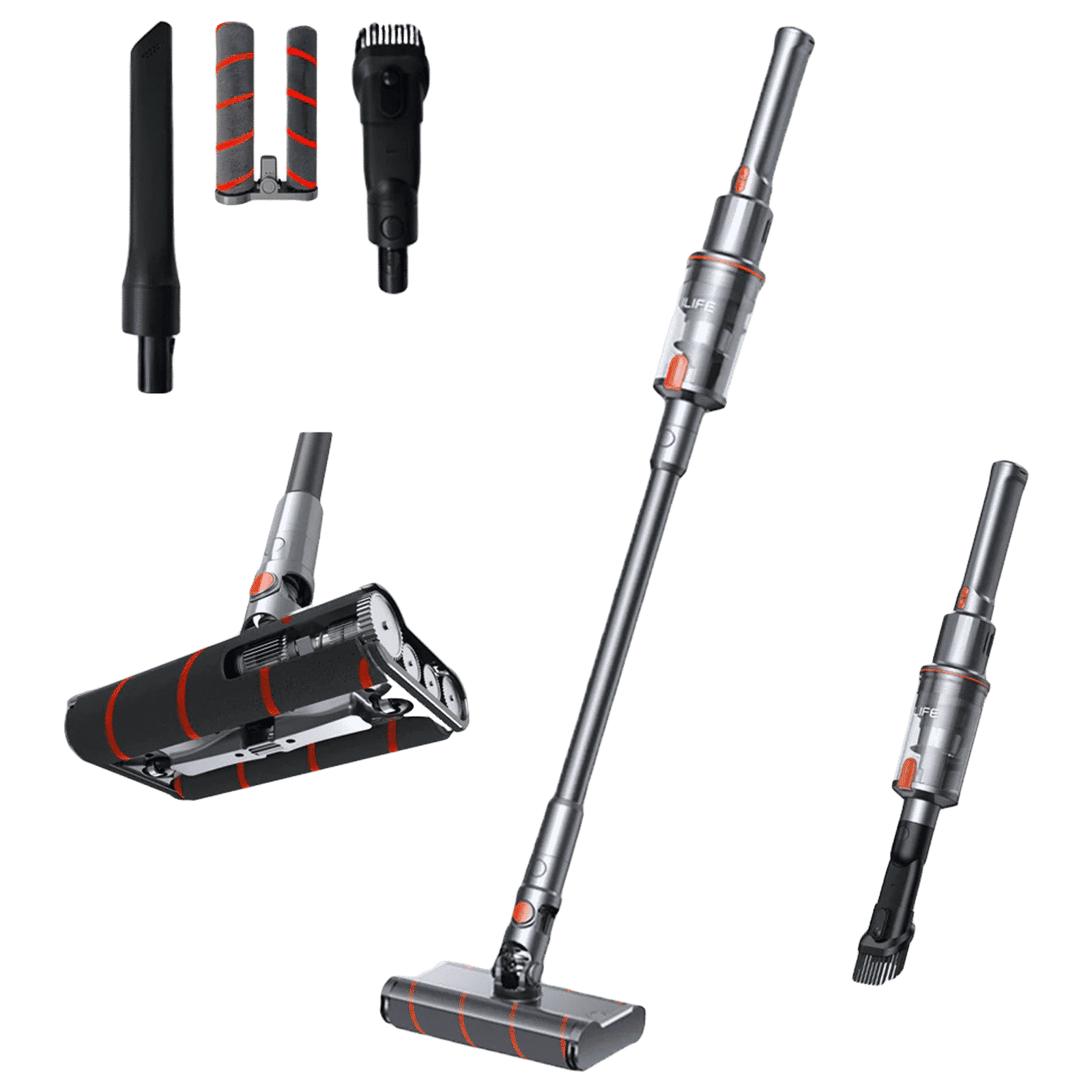 ILIFE H11 110 Watts Dry Vacuum Cleaner (0.2 Litres Tank, Grey)_1