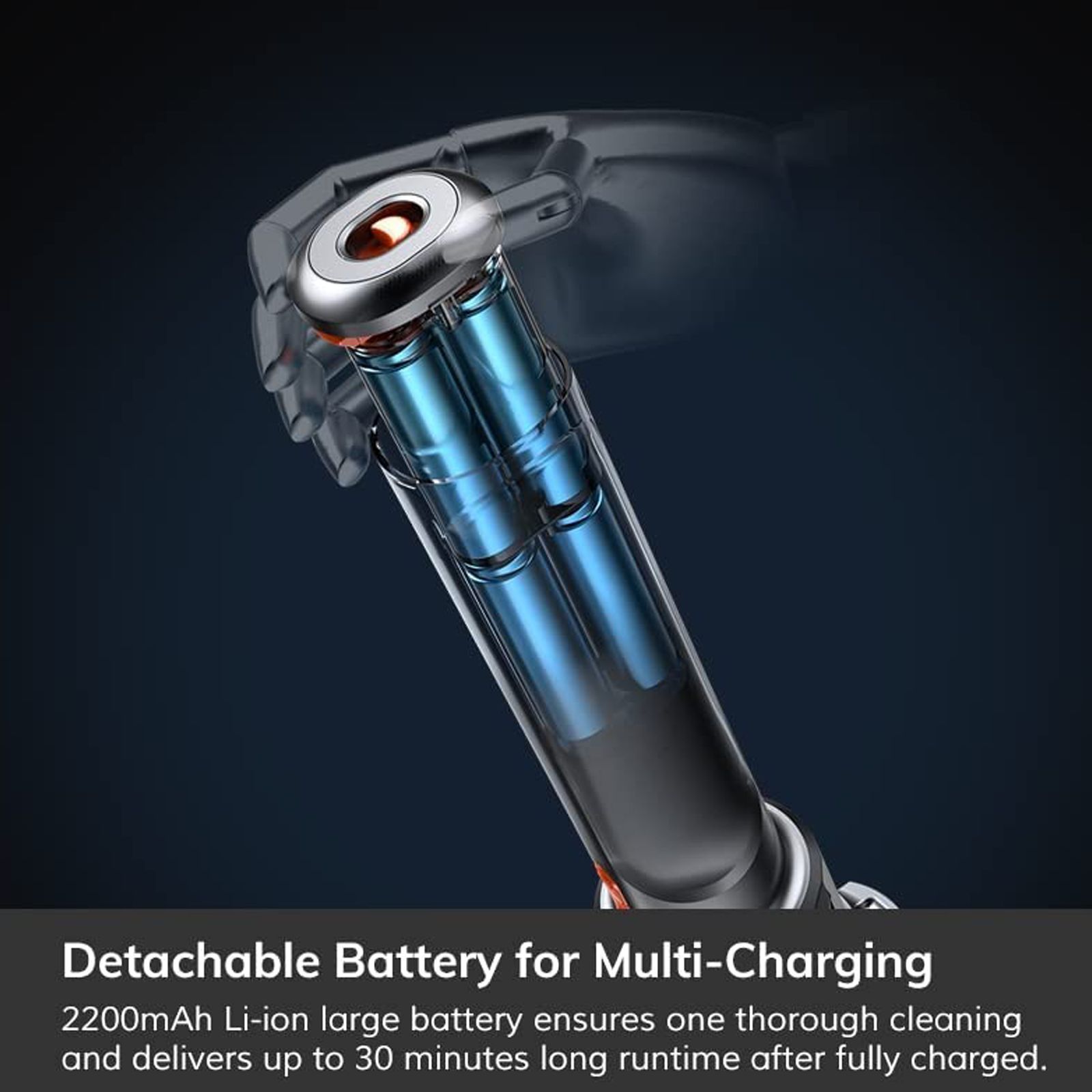 ILIFE H11 110 Watts Dry Vacuum Cleaner (0.2 Litres Tank, Grey)_4