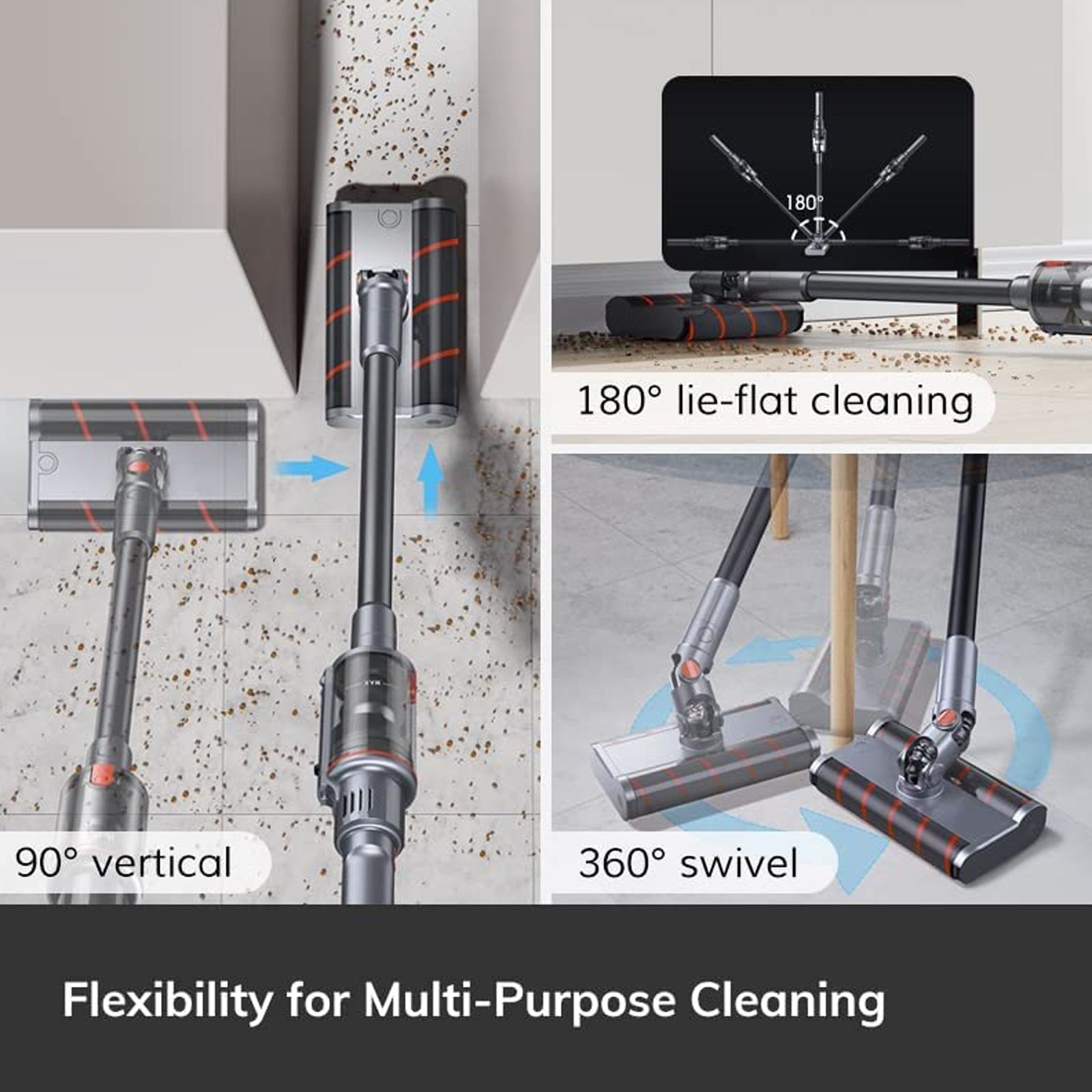 ILIFE H11 110 Watts Dry Vacuum Cleaner (0.2 Litres Tank, Grey)_6