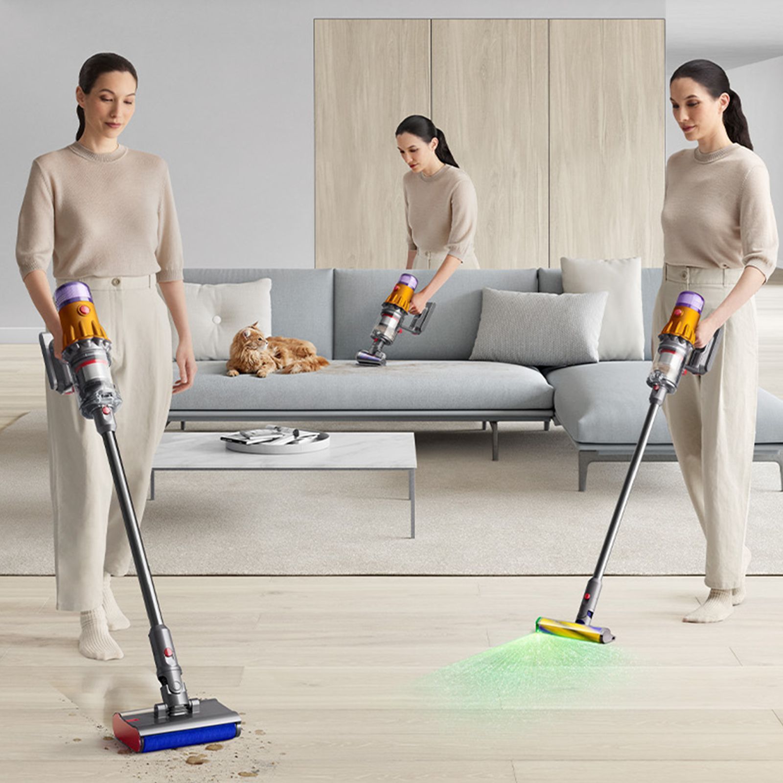 dyson V12S Detect Slim Submarine 150W Cordless Wet & Dry Vacuum Cleaner with Anti-tangle Technology (11 Root Cyclones, Yellow & Nickel) dyson V12S Detect Slim Submarine 150W Cordless Wet & Dry Vacuum Cleaner with Anti-tangle Technology (11 Root Cyclones, Yellow & Nickel)_2