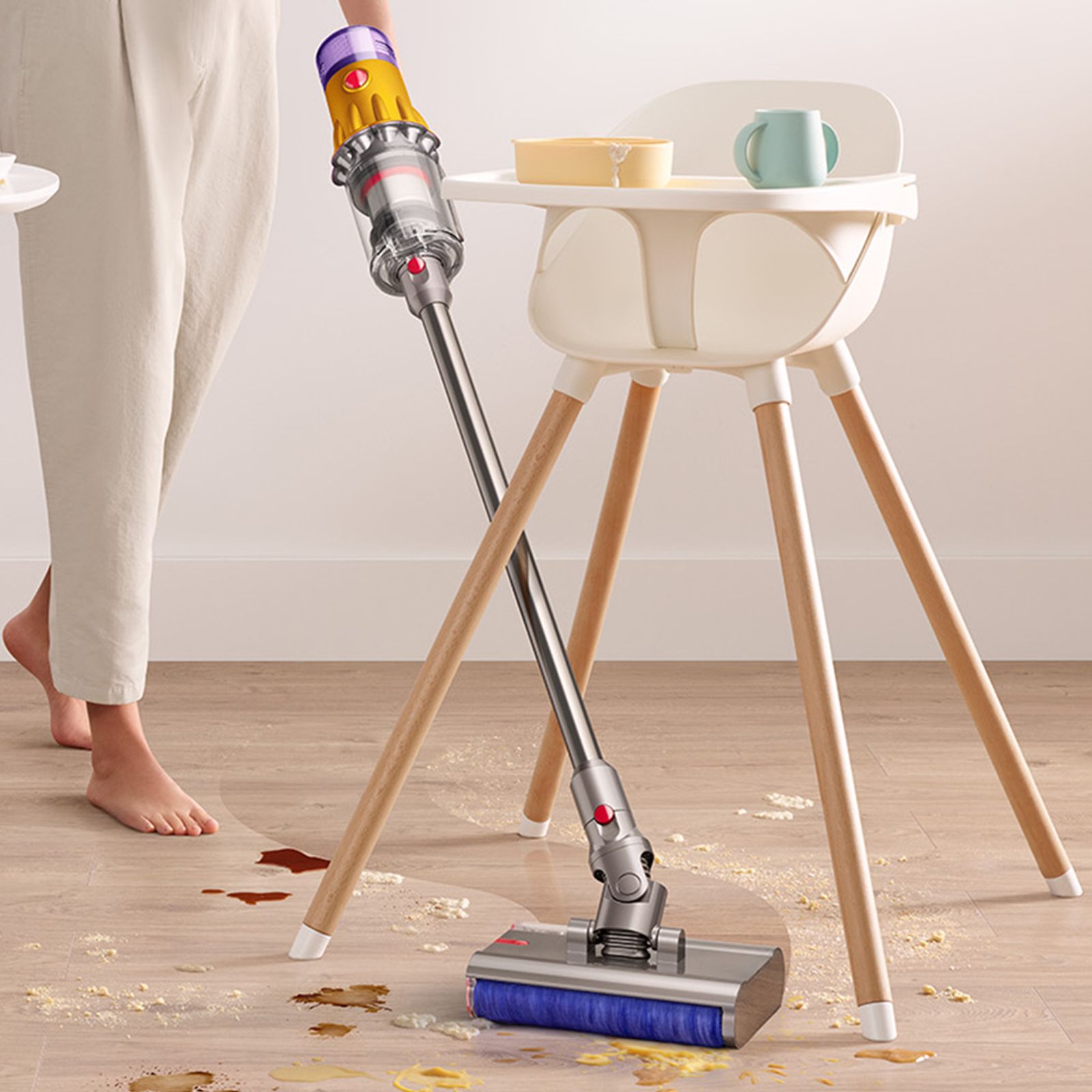 dyson V12S Detect Slim Submarine 150W Cordless Wet & Dry Vacuum Cleaner with Anti-tangle Technology (11 Root Cyclones, Yellow & Nickel) dyson V12S Detect Slim Submarine 150W Cordless Wet & Dry Vacuum Cleaner with Anti-tangle Technology (11 Root Cyclones, Yellow & Nickel)_5