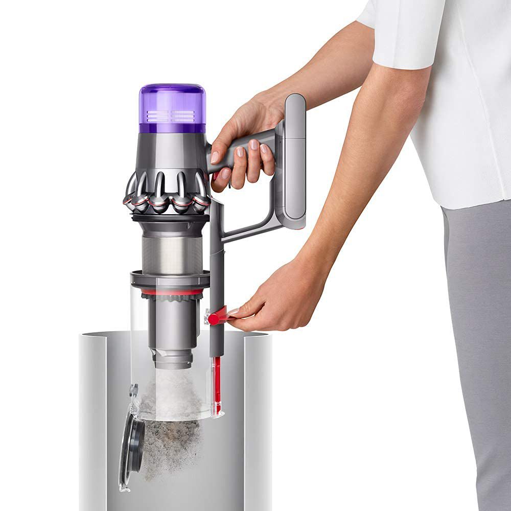 dyson V11 Absolute 185W Cordless Dry Vacuum Cleaner with De-tangling Technology (Swappable Battery, Nickel & Blue)_4