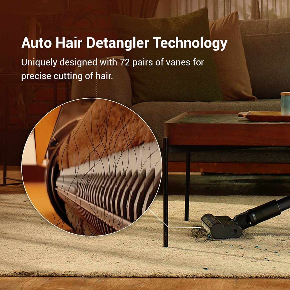 EUREKA FORBES ZeroBend Z10 350W Cordless Dry Vacuum Cleaner with Cyclonic Technology (3-in-1 Motorised Floor Brush, Silver & Dark Grey) EUREKA FORBES ZeroBend Z10 350W Cordless Dry Vacuum Cleaner with Cyclonic Technology (3-in-1 Motorised Floor Brush, Silver & Dark Grey)_9