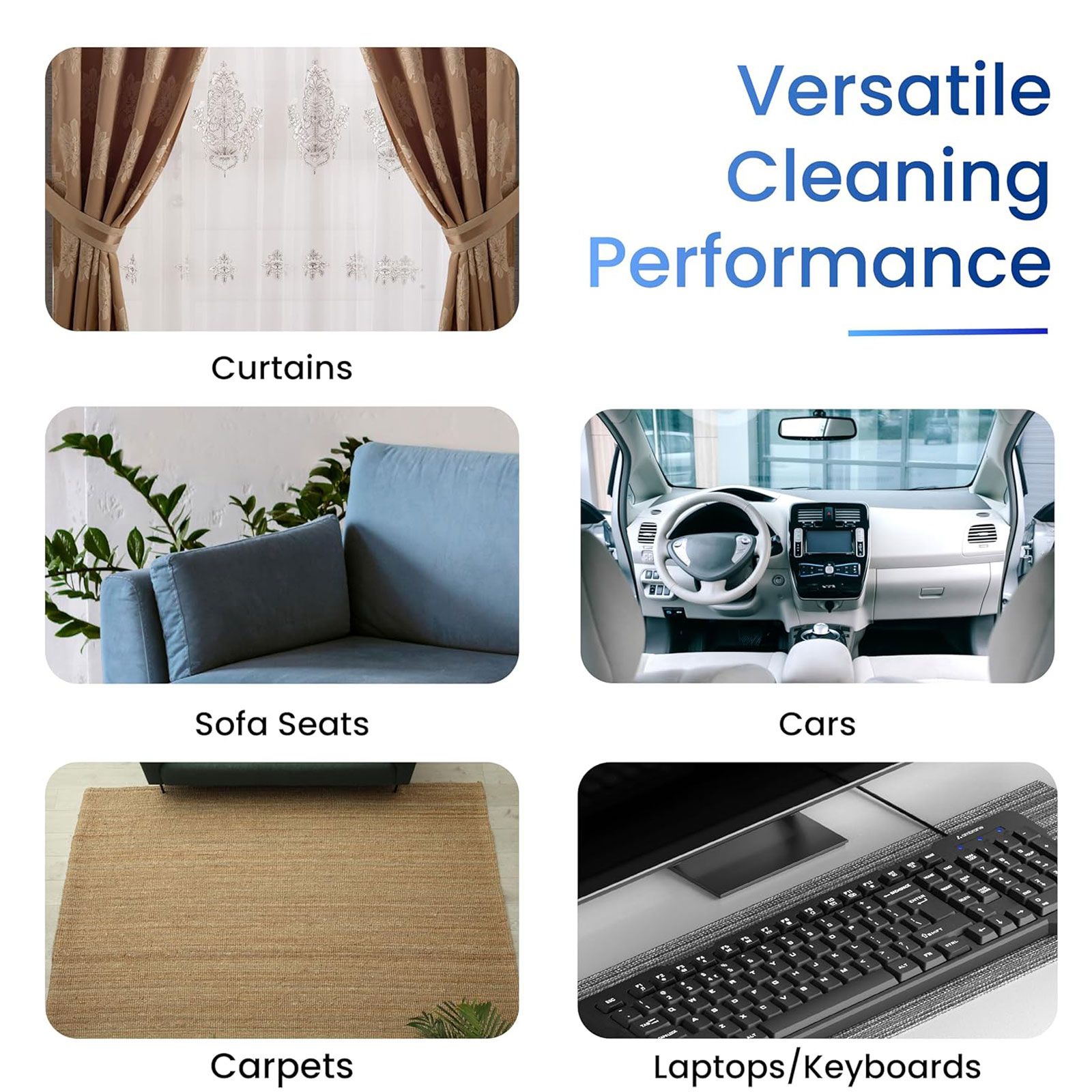 ambrane MiniVac 01 70W Cordless Car Vacuum Cleaner with LED Indicator (2000 mAh Battery, Green)_5