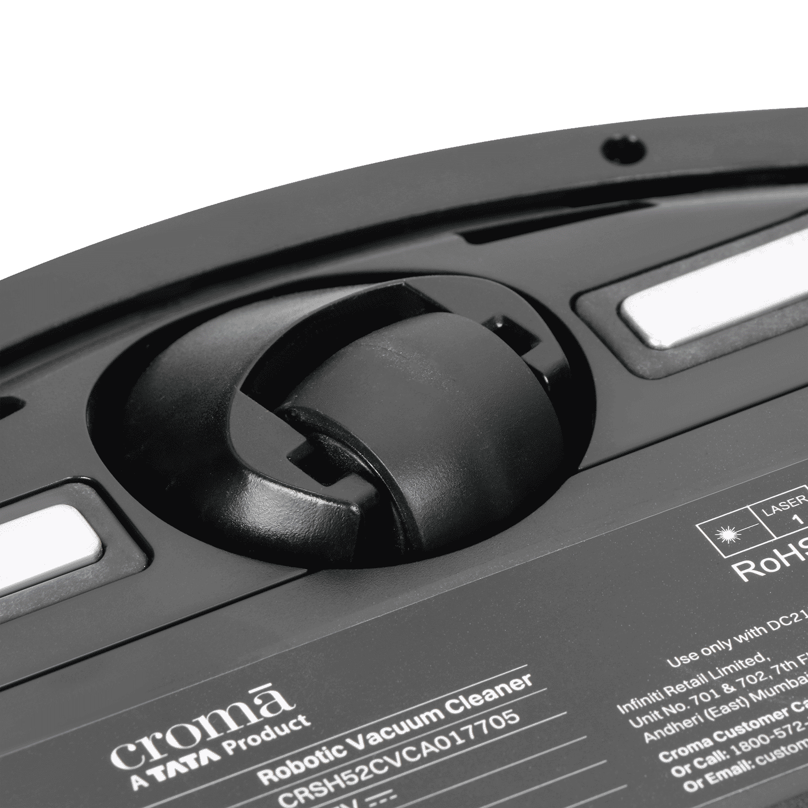 Croma AV5005 Robotic Vacuum Cleaner with 5th Gen LDS Technology (Automatic Self Charging, Black)_7