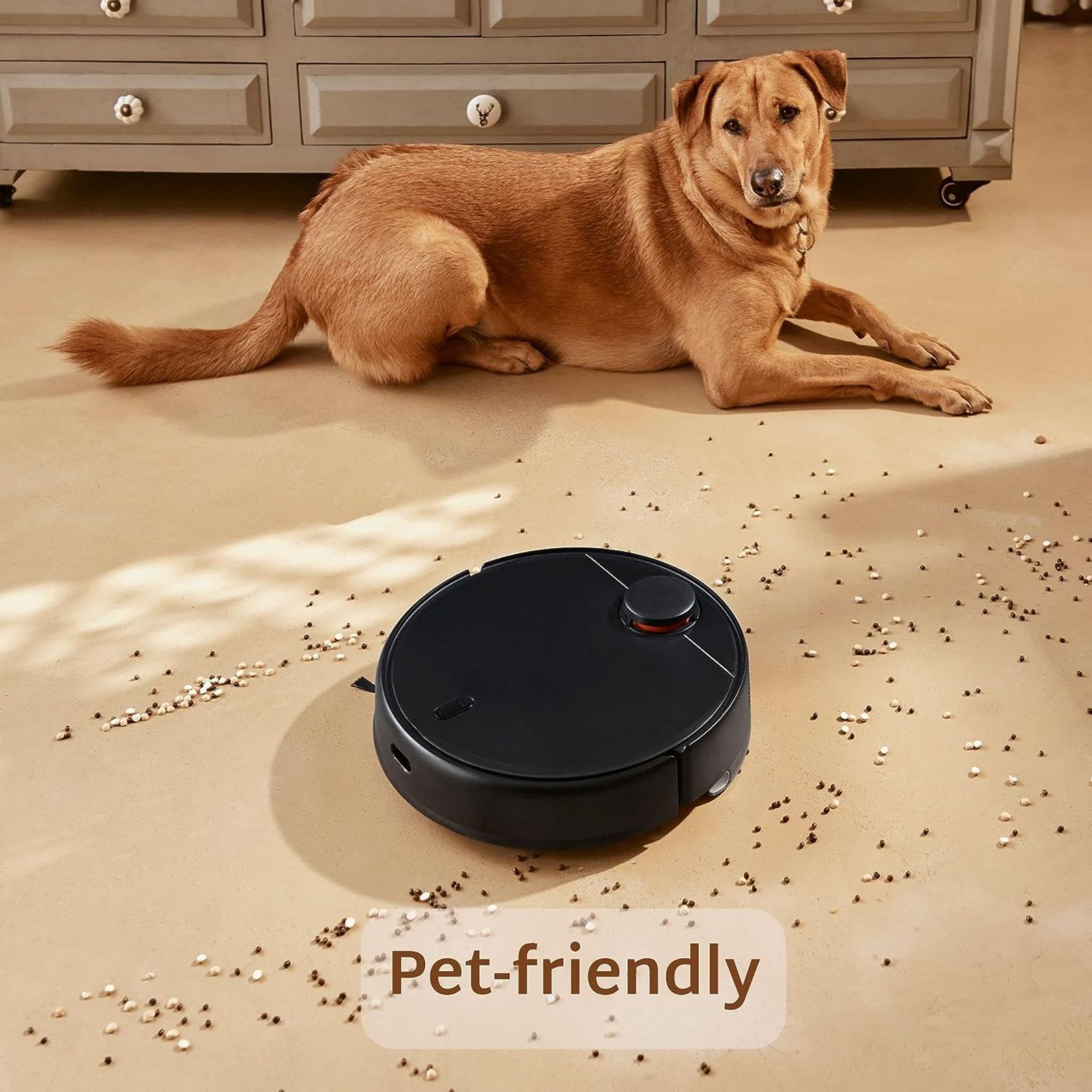 Xiaomi 2 Pro Robotic Vacuum Cleaner & Mop with Wi-Fi Connectivity (Alexa & Google Assistant, Black)_3