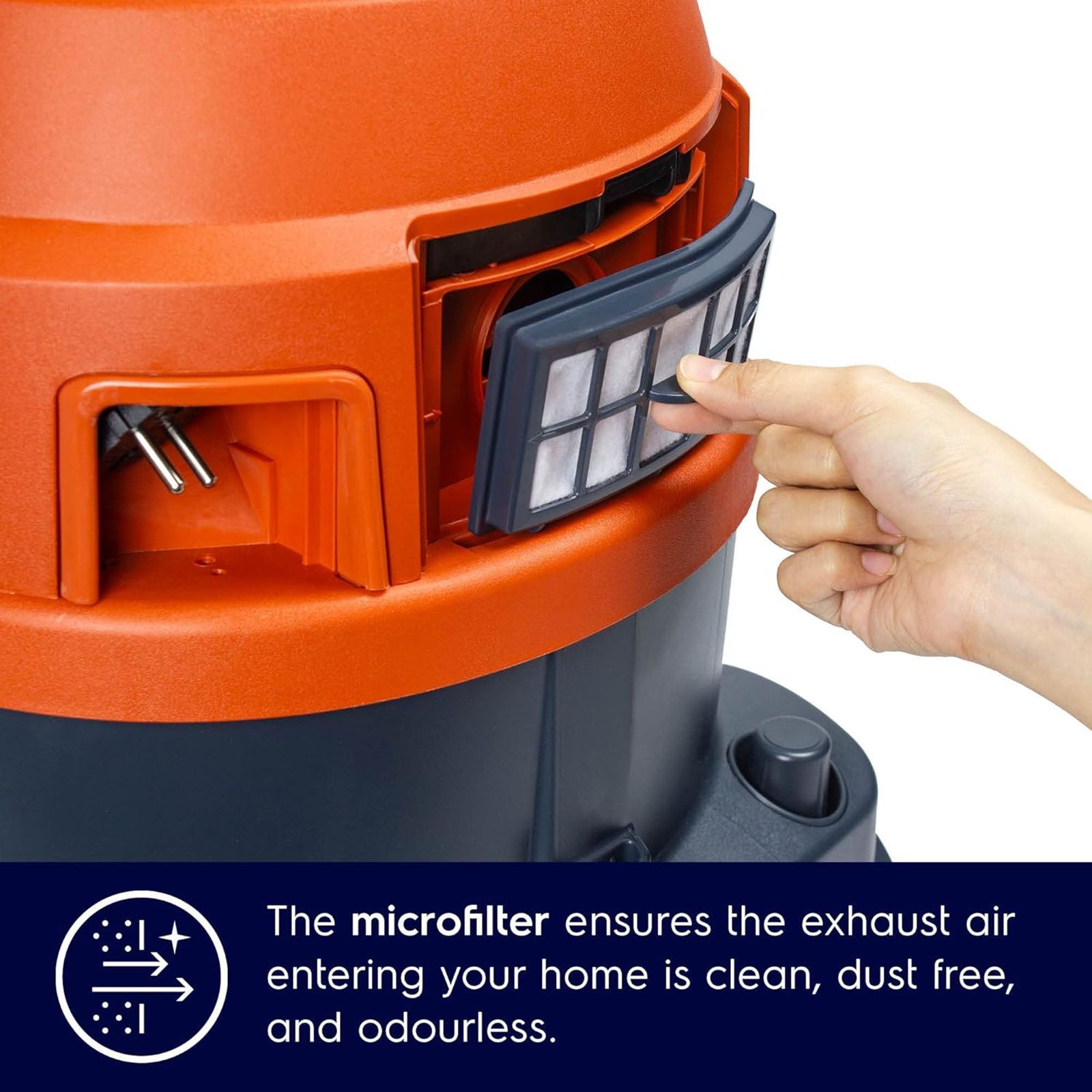 Electrolux Flexio Power 1600 W Wet & Dry Vacuum Cleaner with Blow Functions (MicroFilter, Copper & Black) Electrolux Flexio Power 1600 W Wet & Dry Vacuum Cleaner with Blow Functions (MicroFilter, Copper & Black)_10