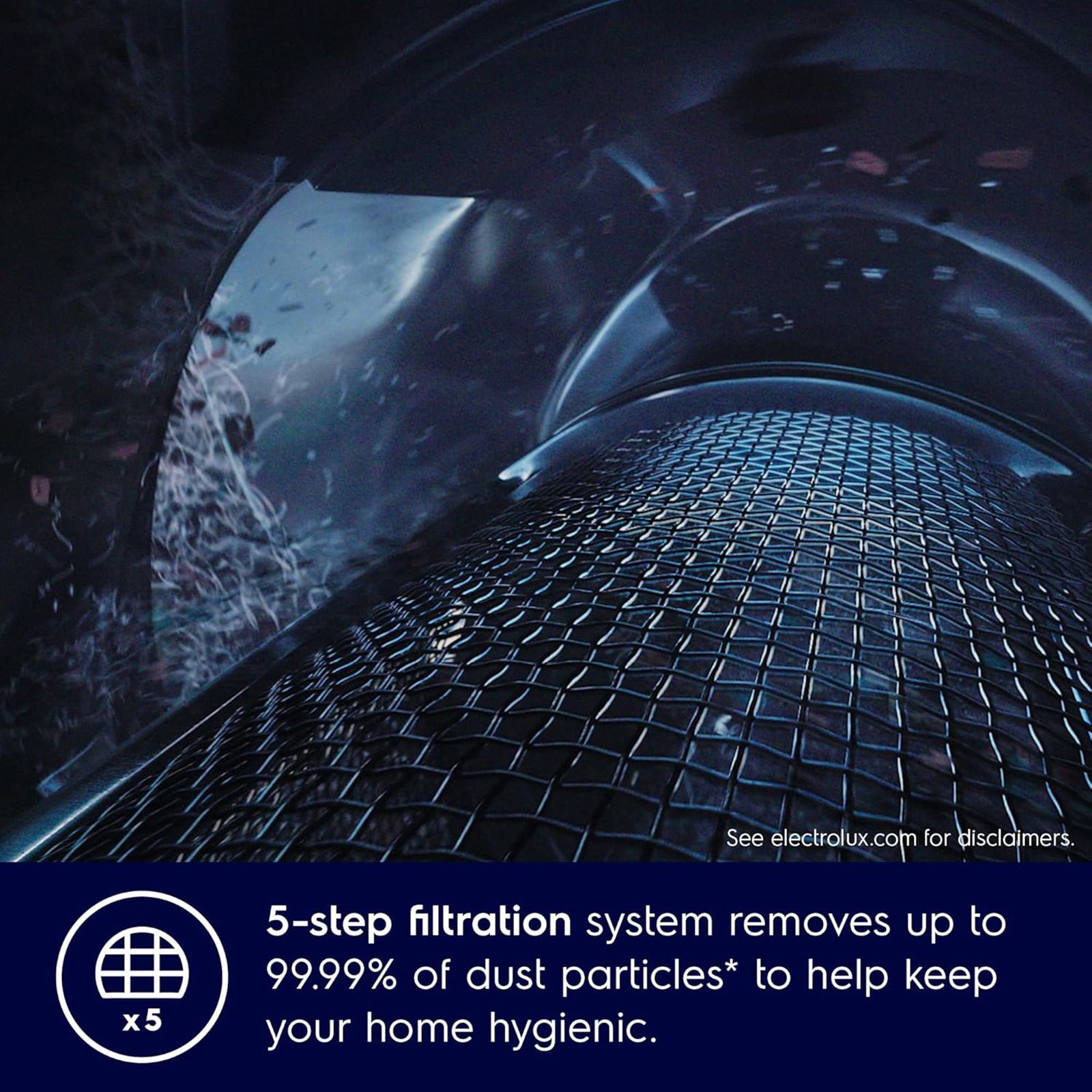 Electrolux Well Q6 130 W Cordless Dry Vacuum Cleaner with Cyclonic System (13 Minutes Runtime, Grey) Electrolux Well Q6 130 W Cordless Dry Vacuum Cleaner with Cyclonic System (13 Minutes Runtime, Grey)_9