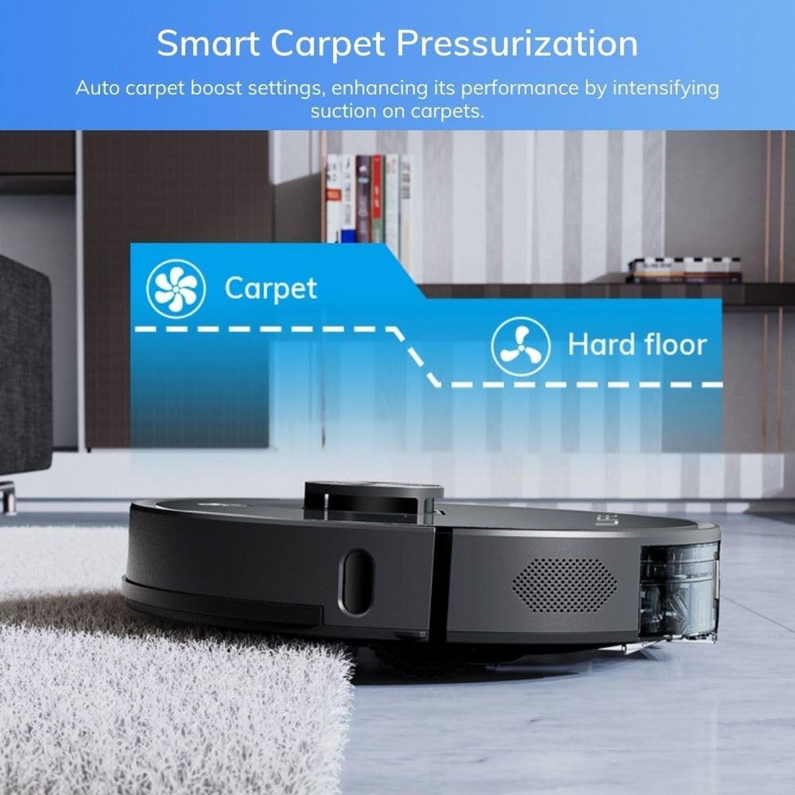 ILIFE T20s Robotic Vacuum Cleaner & Mop with Auto Recharging Station (5200 mAh Battery, Space Gray)_6