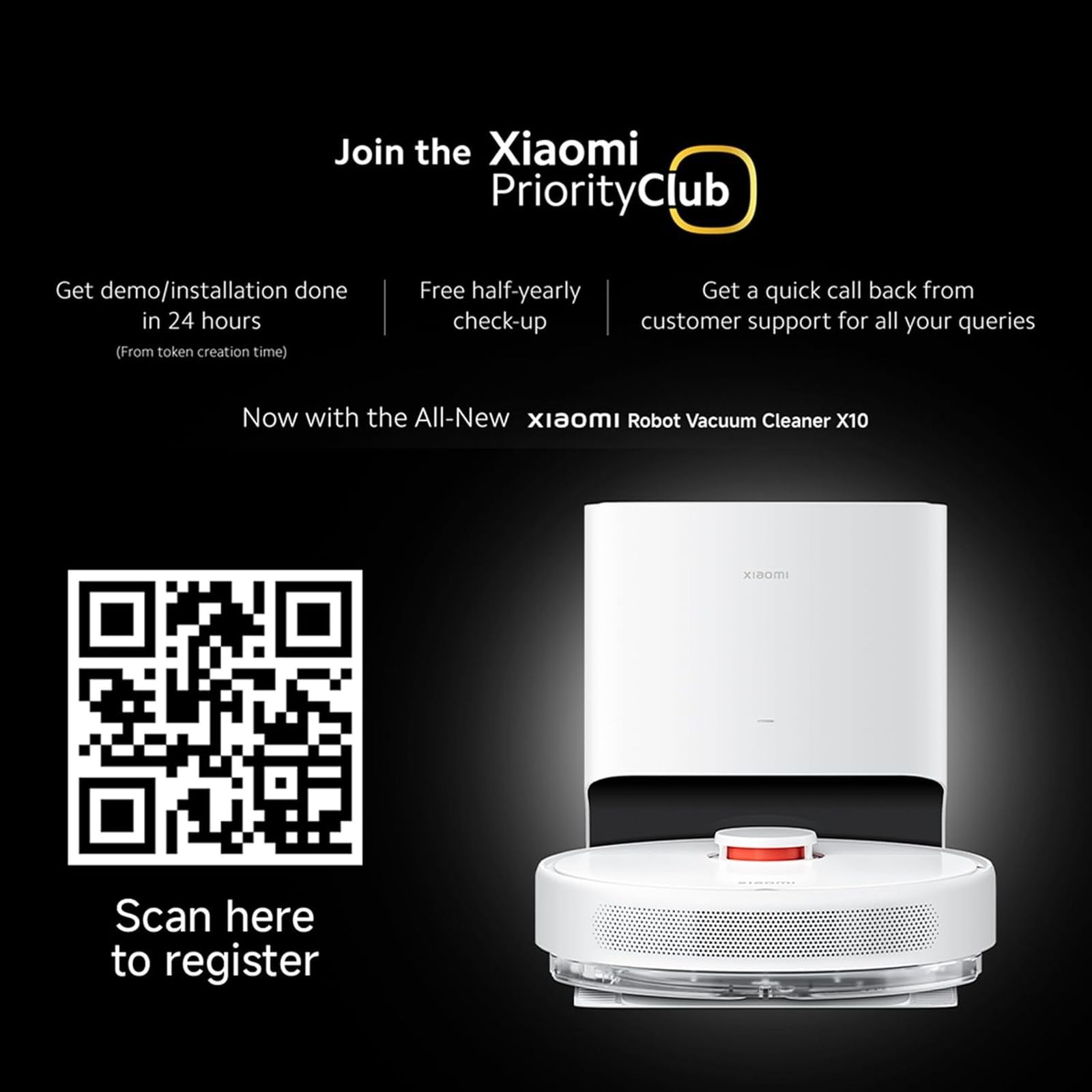 Xiaomi X10 Robotic Vacuum Cleaner & Mop with Auto Recharging Station (5200 mAh Battery, White)_3