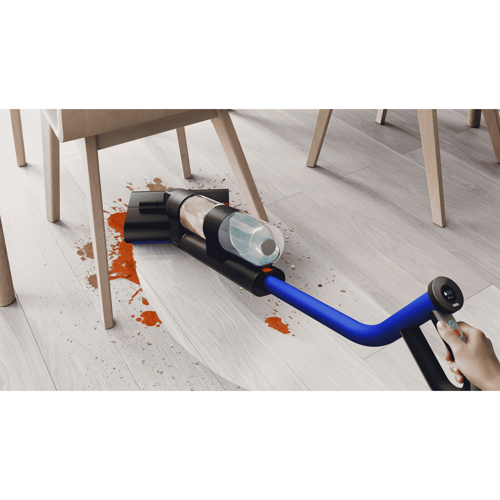 dyson WashG1 Cordless Wet Floor Cleaner with Powerful Rotation (Full Width Hydration, Ultra Blue and Matt Black) dyson WashG1 Cordless Wet Floor Cleaner with Powerful Rotation (Full Width Hydration, Ultra Blue and Matt Black)_4
