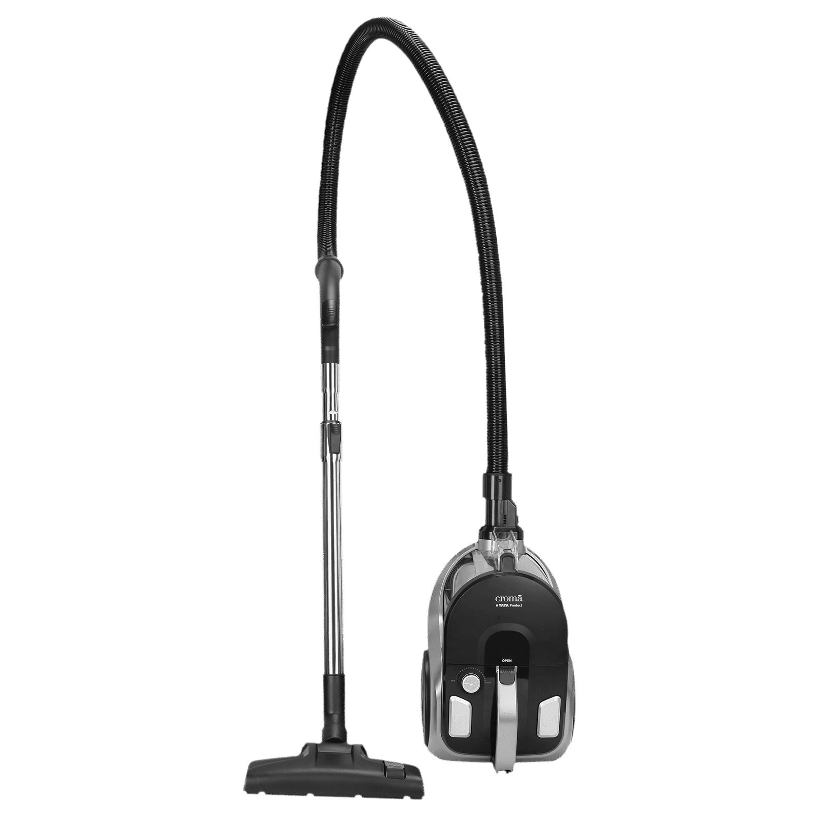 Croma 1600W Dry Vacuum Cleaner with AutoCord Winder (2025 model,High Efficiency Cyclone System, Grey)_1