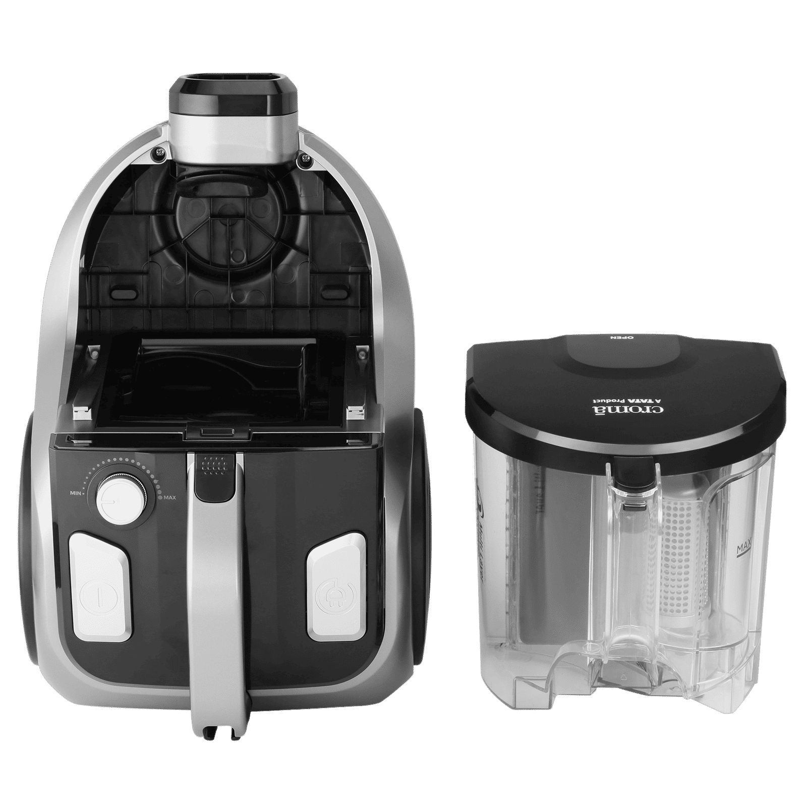 Croma 1600W Dry Vacuum Cleaner with AutoCord Winder (2025 model,High Efficiency Cyclone System, Grey)_9