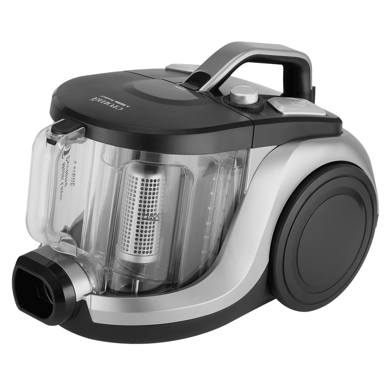 Croma 1600W Dry Vacuum Cleaner with AutoCord Winder (2025 model,High Efficiency Cyclone System, Grey)_2