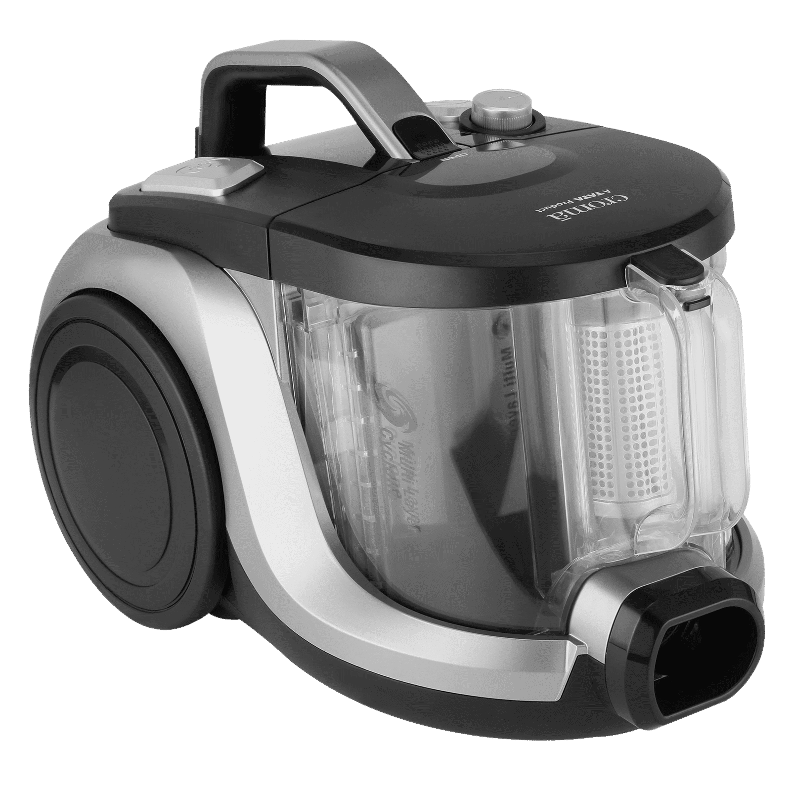 Croma 1600W Dry Vacuum Cleaner with AutoCord Winder (2025 model,High Efficiency Cyclone System, Grey)_3