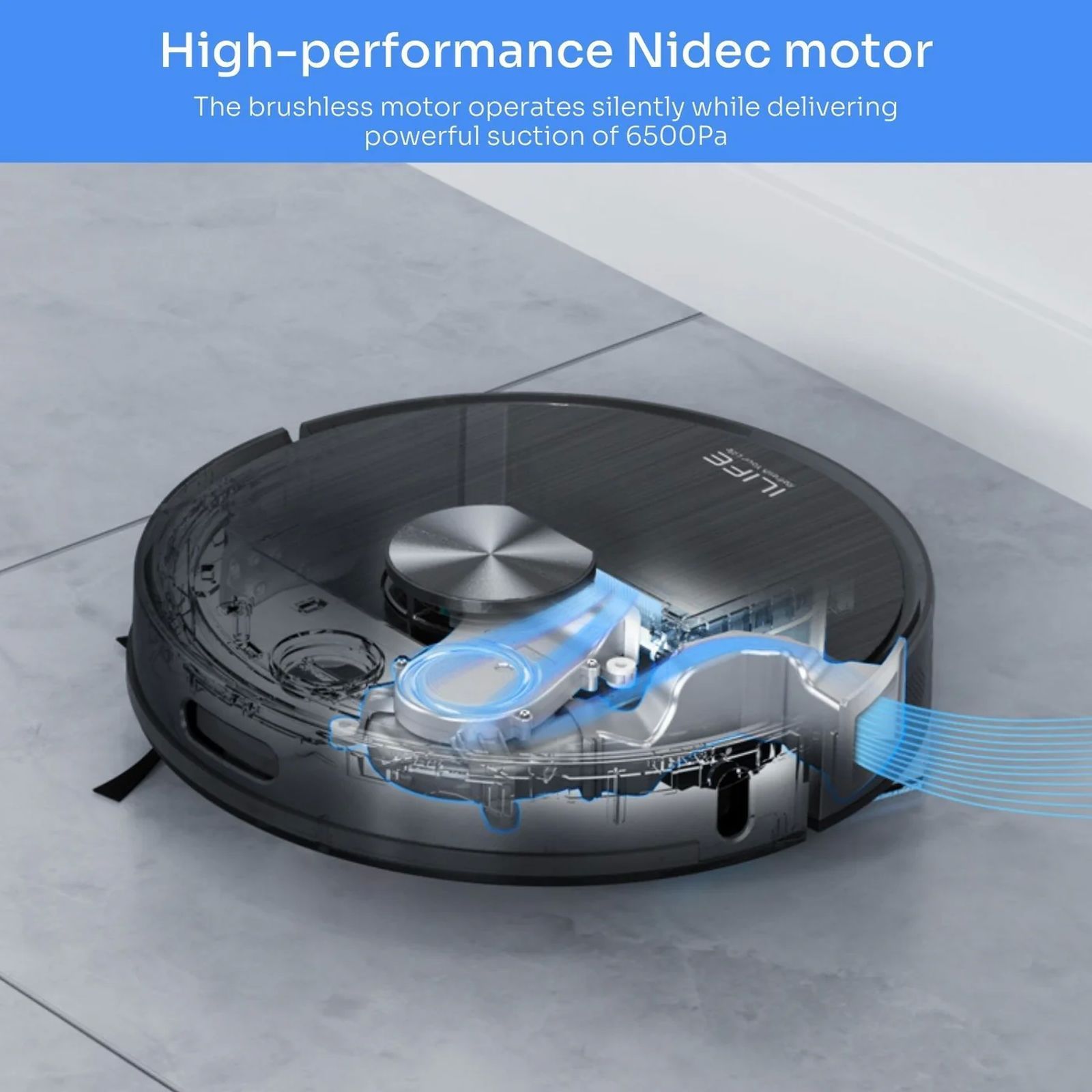 ILIFE A20 Pro Robotic Vacuum Cleaner & Mop with Wi-Fi Connectivity (Alexa & Google Assistant, Dove Gray) ILIFE A20 Pro Robotic Vacuum Cleaner & Mop with Wi-Fi Connectivity (Alexa & Google Assistant, Dove Gray)_13