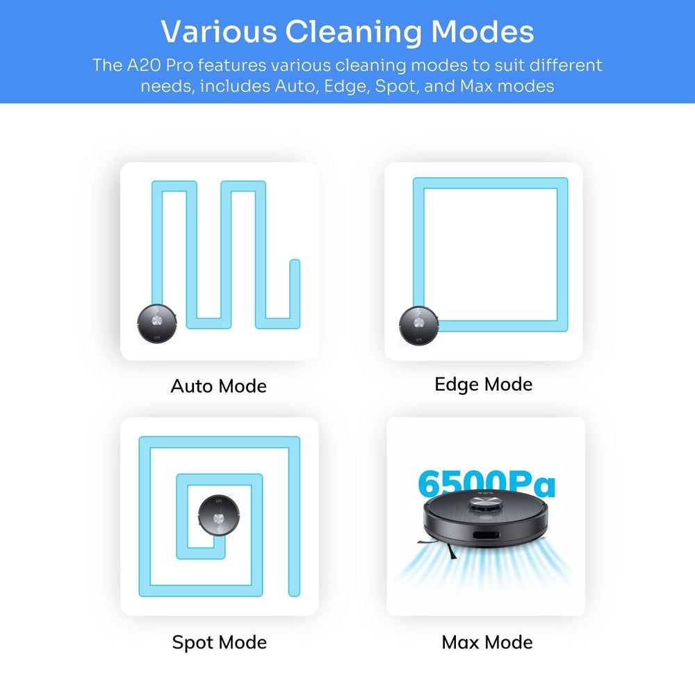 ILIFE A20 Pro Robotic Vacuum Cleaner & Mop with Wi-Fi Connectivity (Alexa & Google Assistant, Dove Gray) ILIFE A20 Pro Robotic Vacuum Cleaner & Mop with Wi-Fi Connectivity (Alexa & Google Assistant, Dove Gray)_17