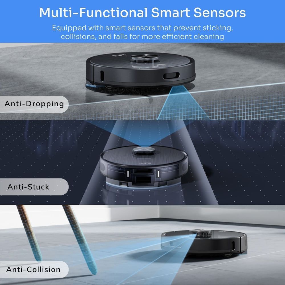 ILIFE A20 Pro Robotic Vacuum Cleaner & Mop with Wi-Fi Connectivity (Alexa & Google Assistant, Dove Gray) ILIFE A20 Pro Robotic Vacuum Cleaner & Mop with Wi-Fi Connectivity (Alexa & Google Assistant, Dove Gray)_3