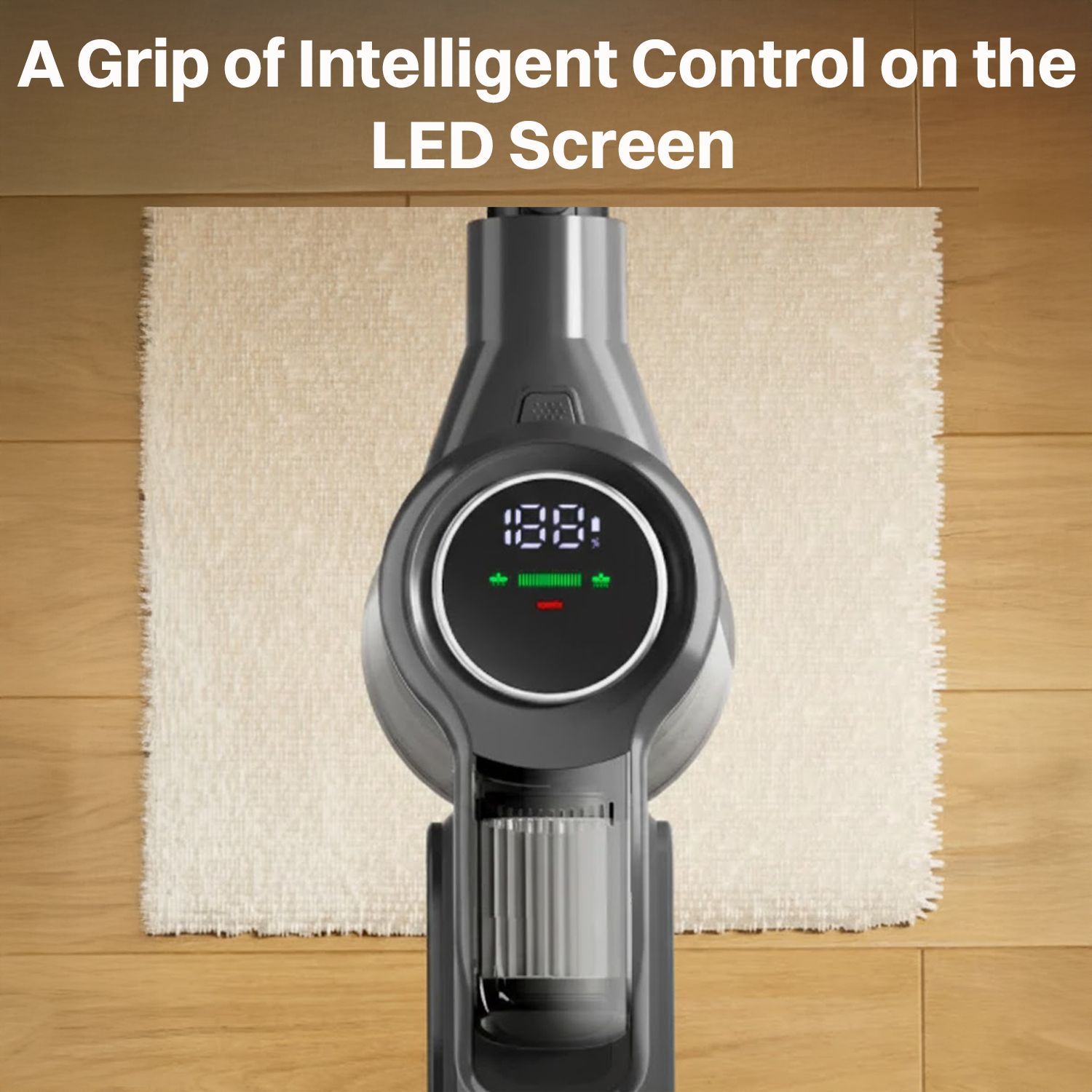 DREAME Mova J30 450W Cordless Dry Vacuum Cleaner with Illumination Technology (144 Air Watts Suction, Black)_9