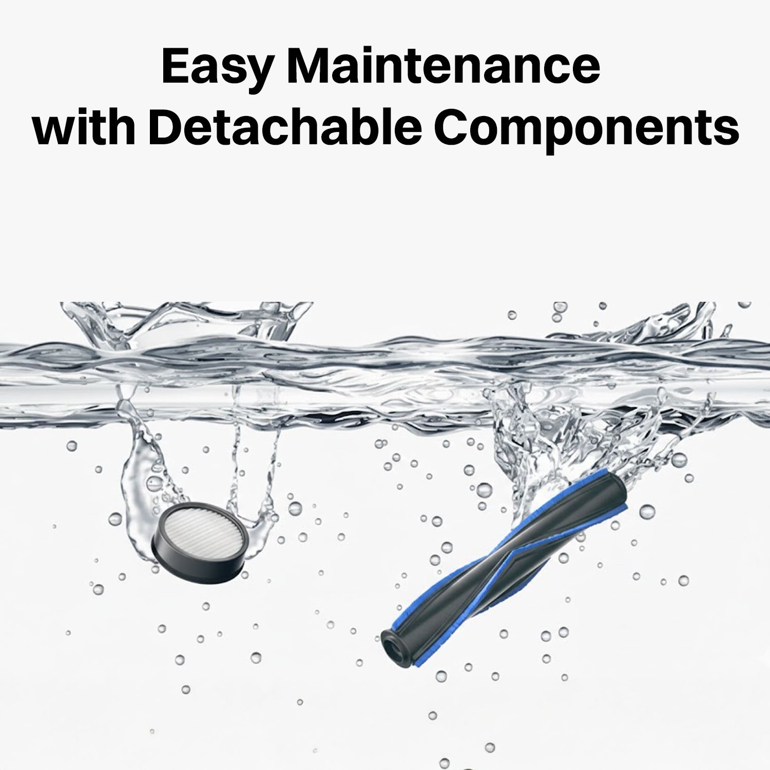 DREAME Mova J30 450W Cordless Dry Vacuum Cleaner with Illumination Technology (144 Air Watts Suction, Black)_12