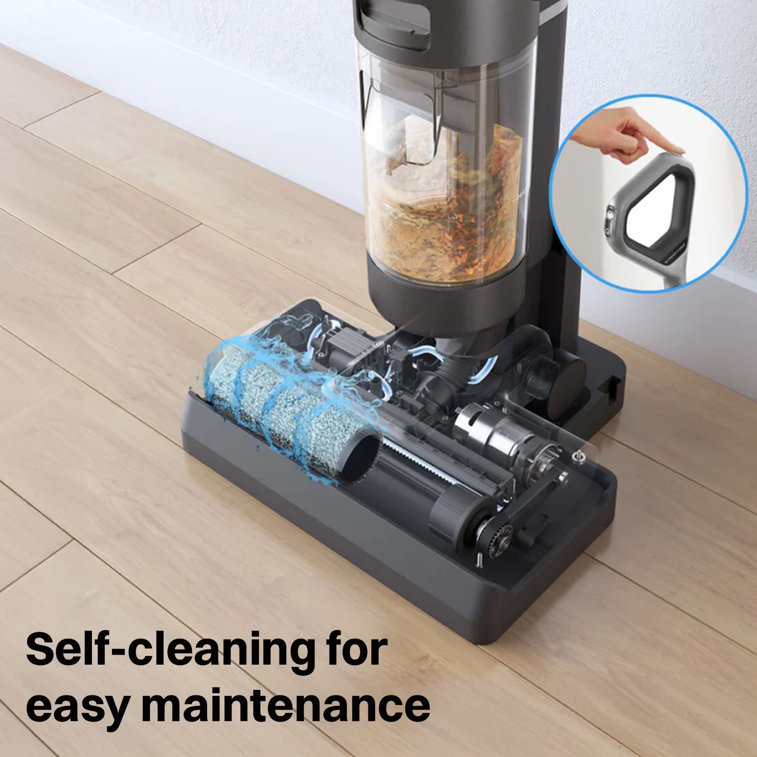 DREAME H11 Core 170W Cordless Wet & Dry Vacuum Cleaner with Enhanced Edge Cleaning (LED Display, Black) DREAME H11 Core 170W Cordless Wet & Dry Vacuum Cleaner with Enhanced Edge Cleaning (LED Display, Black)_13