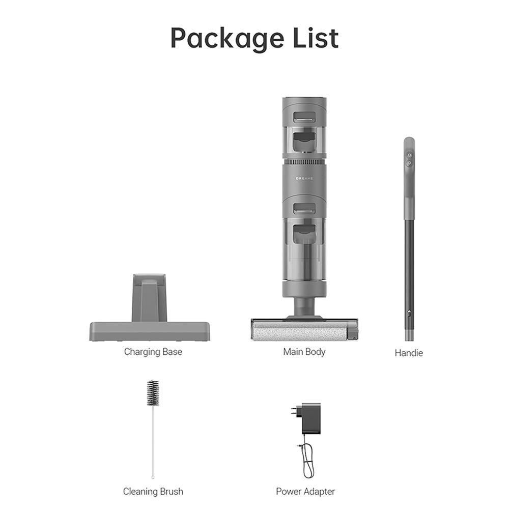 DREAME H11 Core 170W Cordless Wet & Dry Vacuum Cleaner with Enhanced Edge Cleaning (LED Display, Black) DREAME H11 Core 170W Cordless Wet & Dry Vacuum Cleaner with Enhanced Edge Cleaning (LED Display, Black)_16